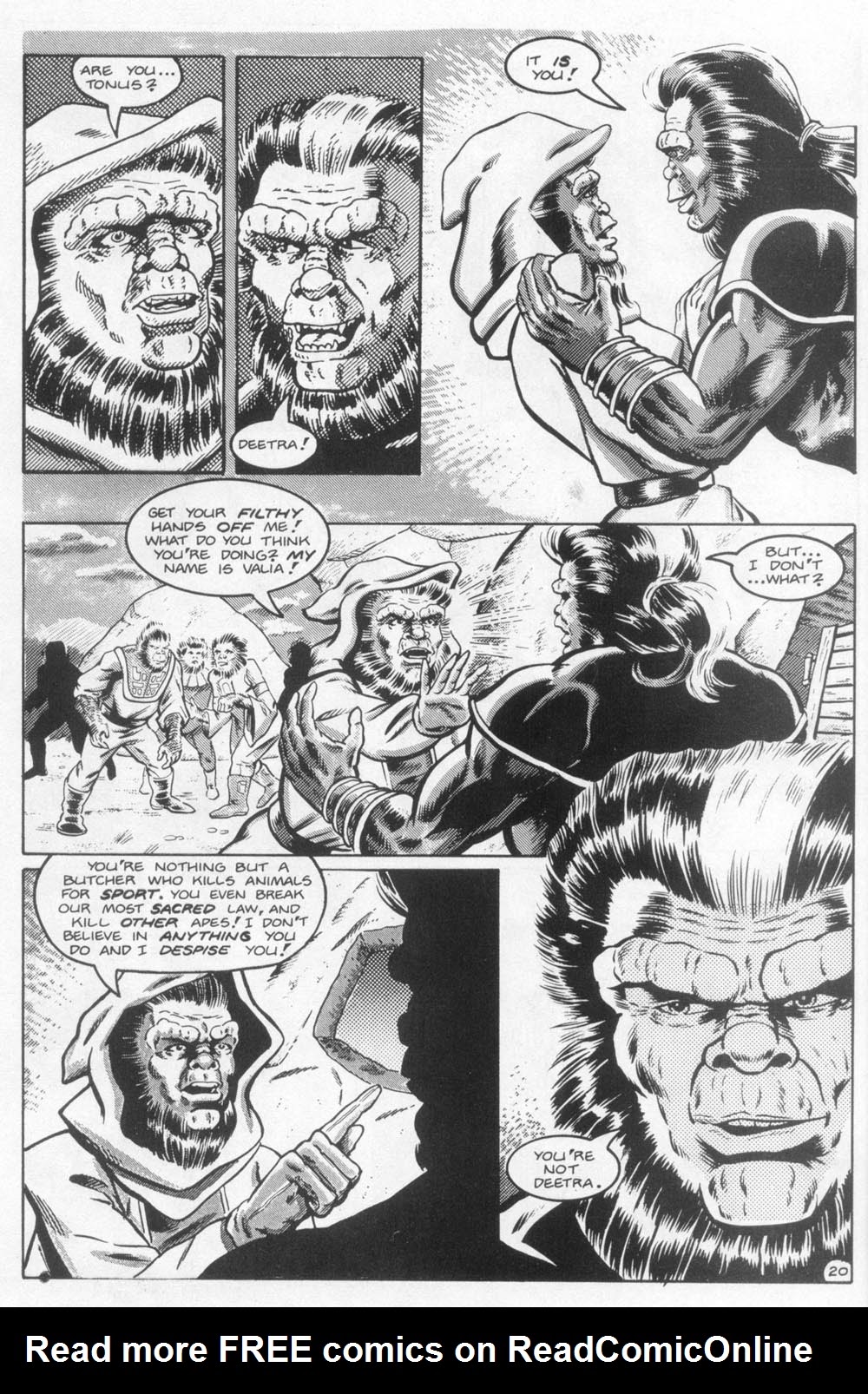 Read online Planet of the Apes: Blood of the Apes comic -  Issue #1 - 21