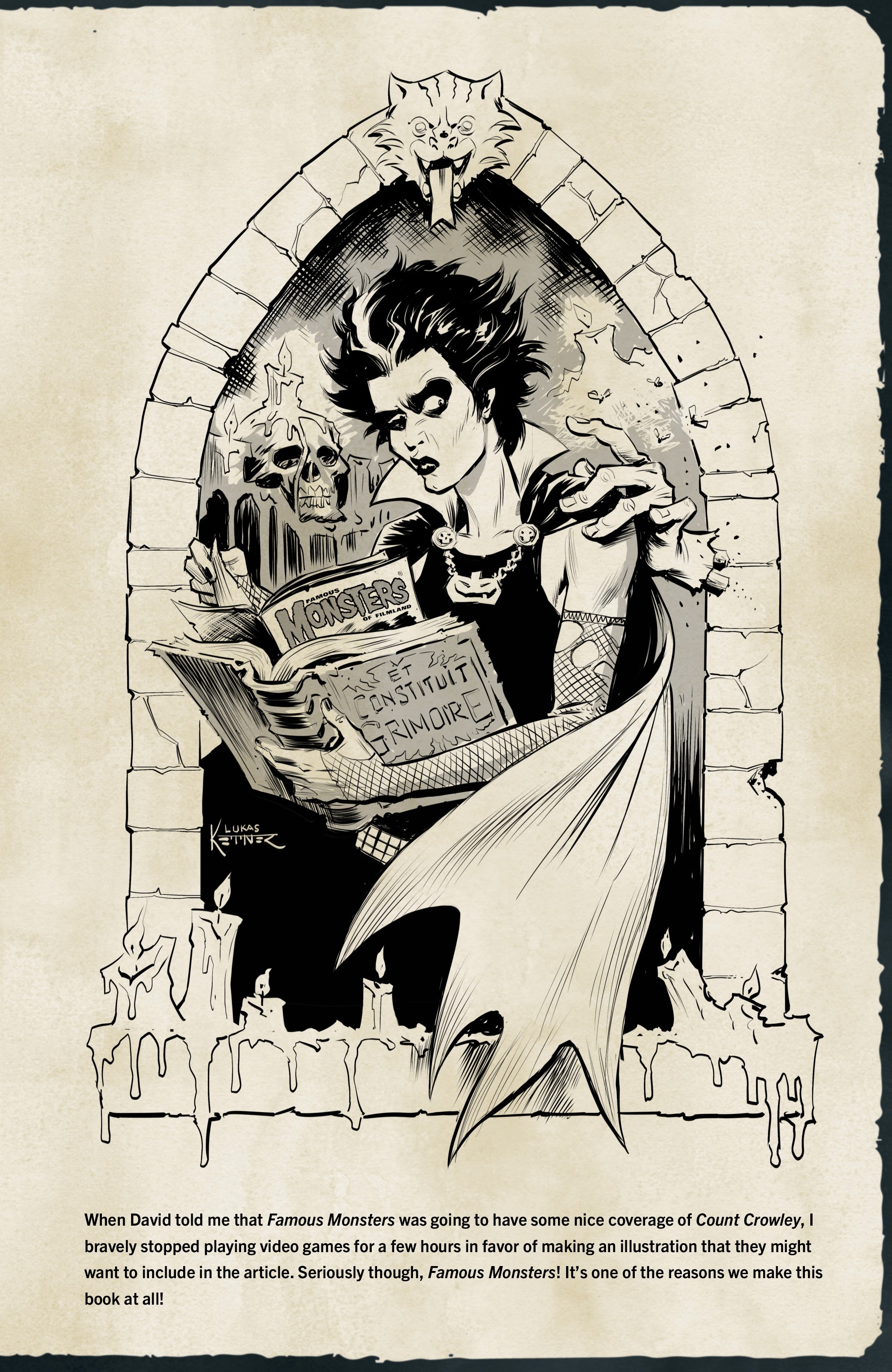Read online Count Crowley: Reluctant Midnight Monster Hunter comic -  Issue # _TPB - 103