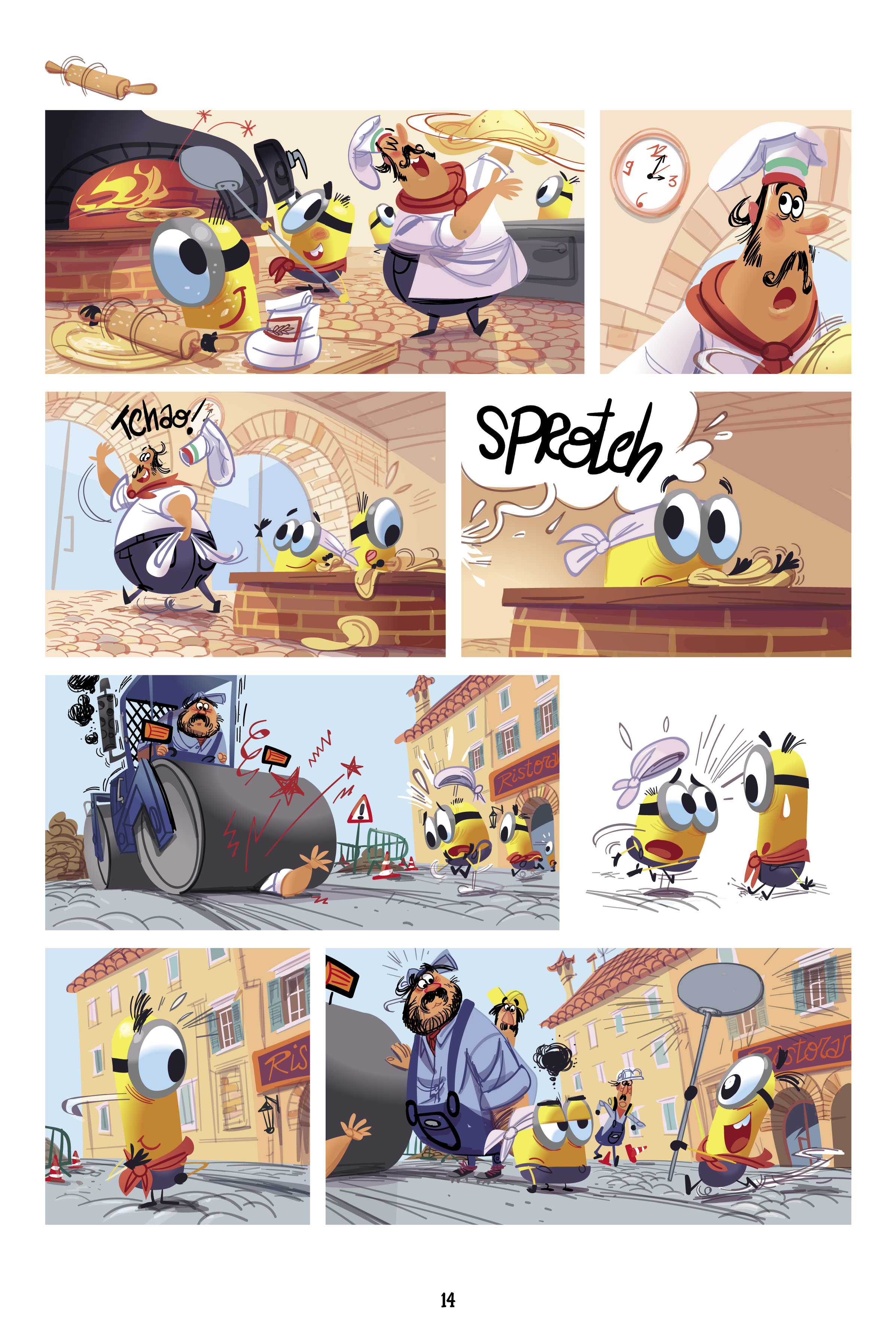 Read online Minions: Paella comic -  Issue # TPB - 16