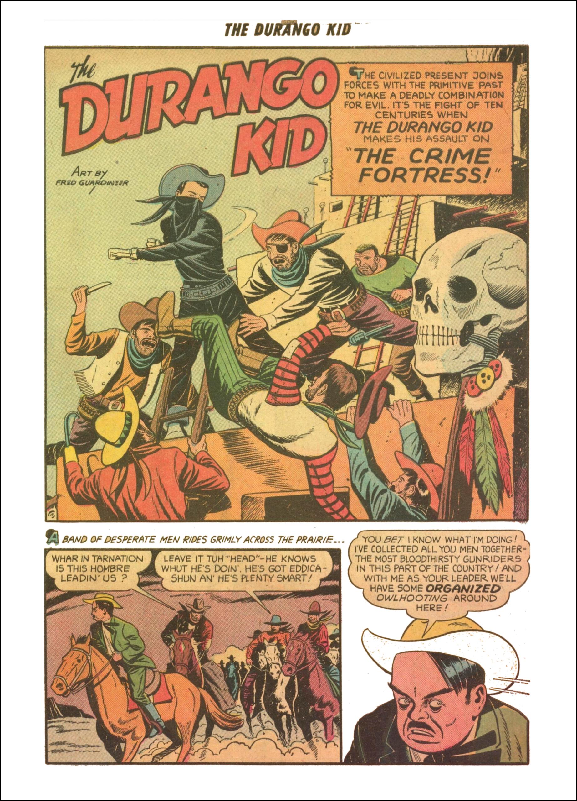 Read online Charles Starrett as The Durango Kid comic -  Issue #21 - 3