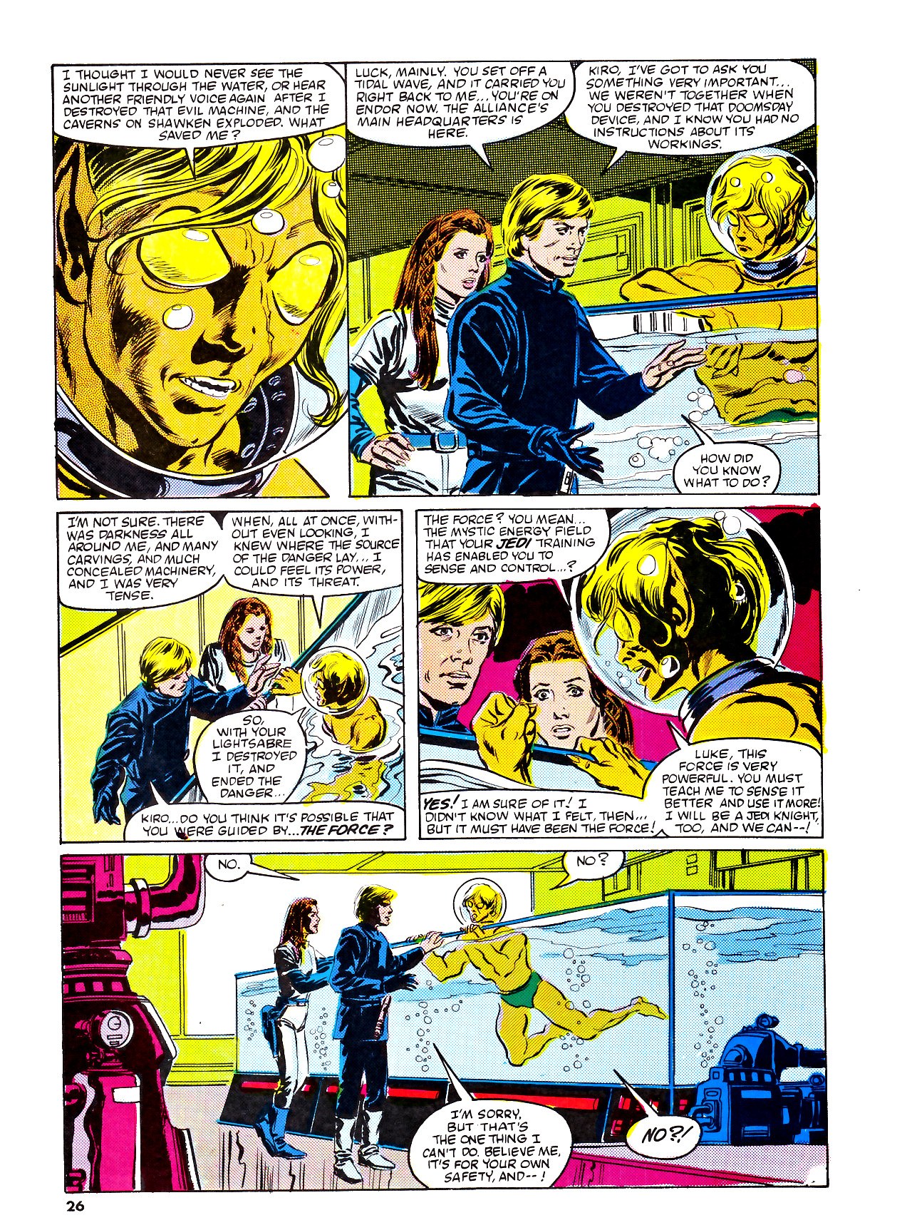 Read online Return of the Jedi comic -  Issue #79 - 26