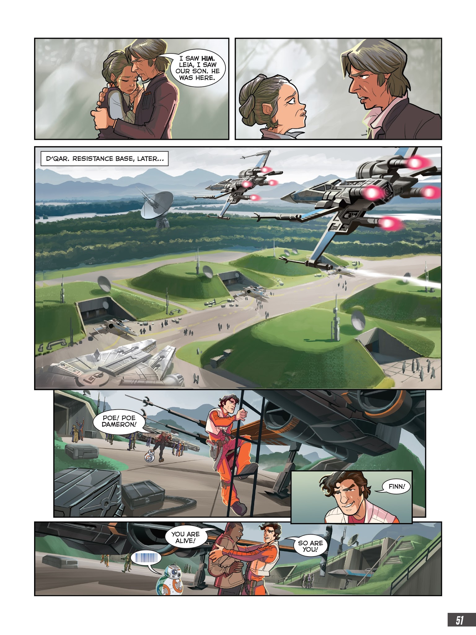 Read online Star Wars: The Force Awakens Graphic Novel Adaptation comic -  Issue # Full - 50