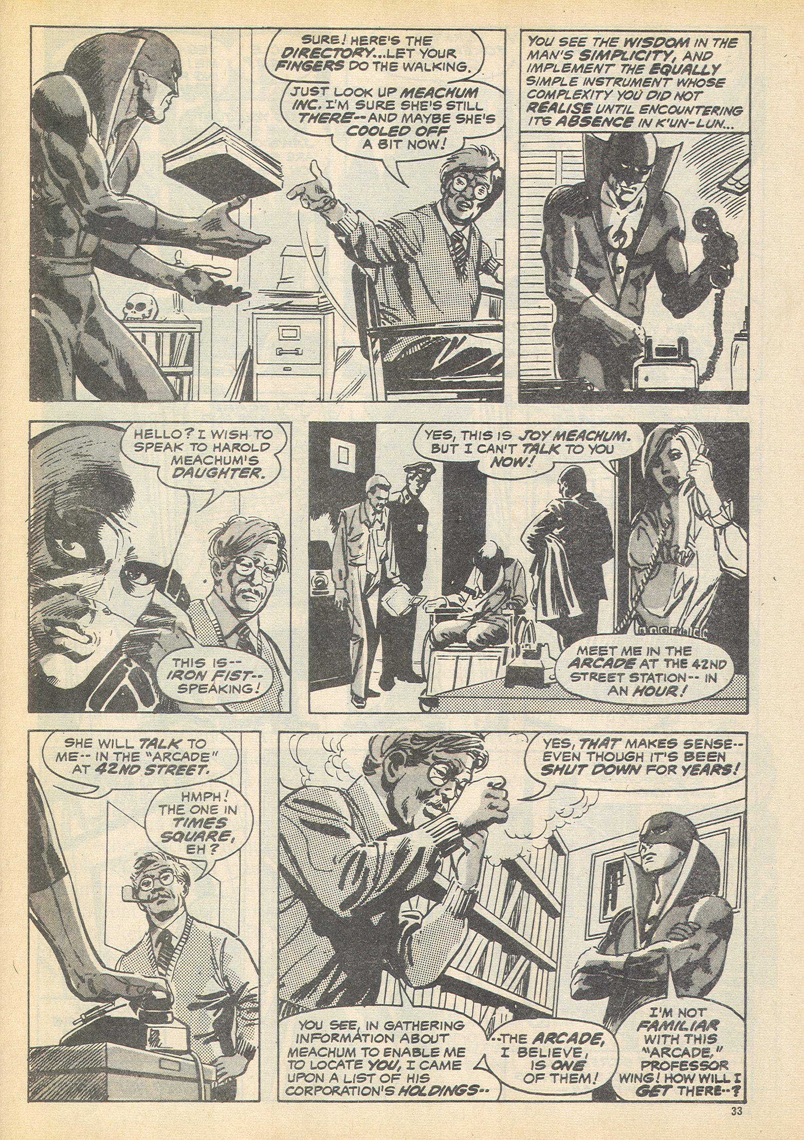 Read online The Avengers (1973) comic -  Issue #70 - 33