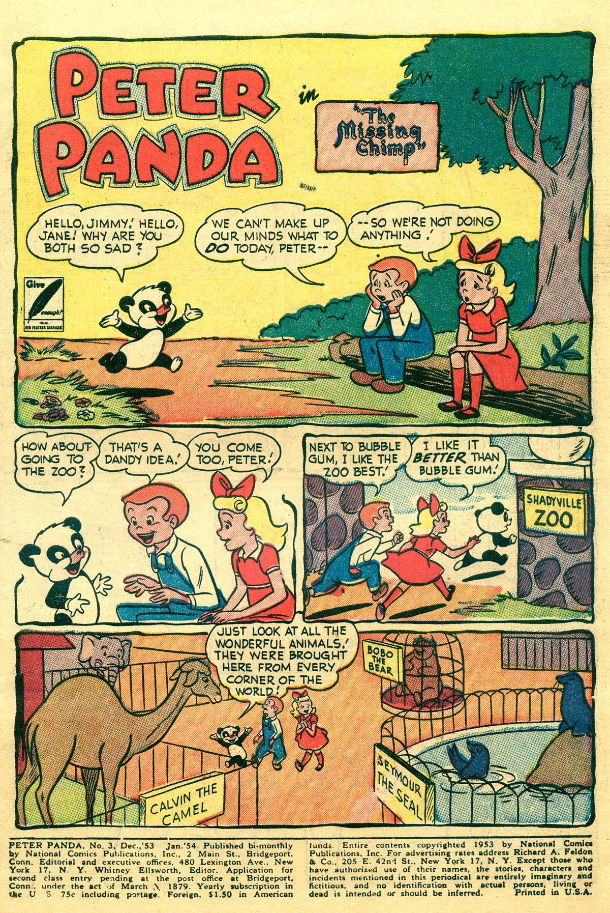 Read online Peter Panda comic -  Issue #3 - 3