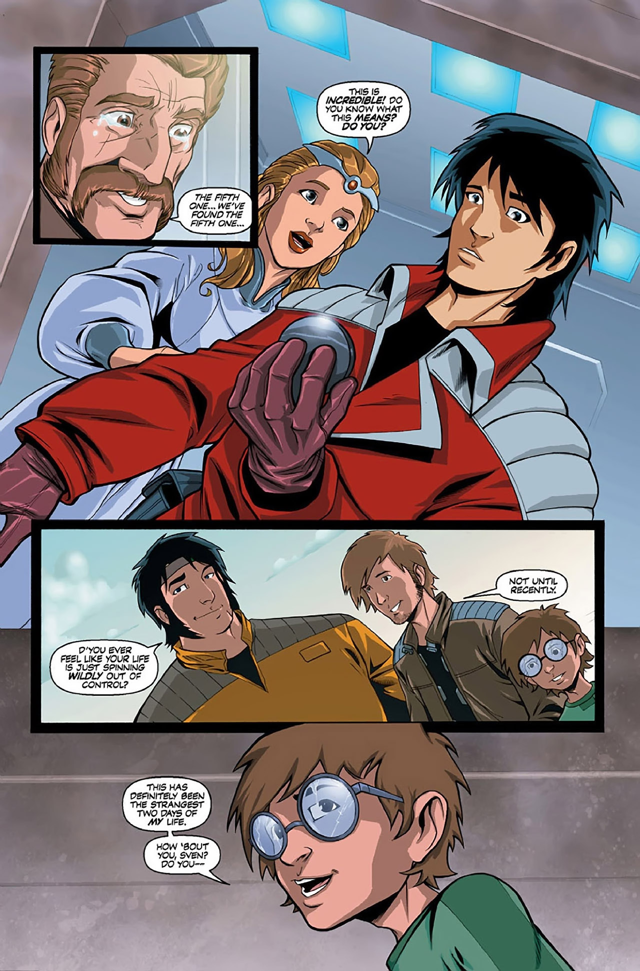 Read online Voltron: Defender of the Universe (Existed) comic -  Issue #3 - 24