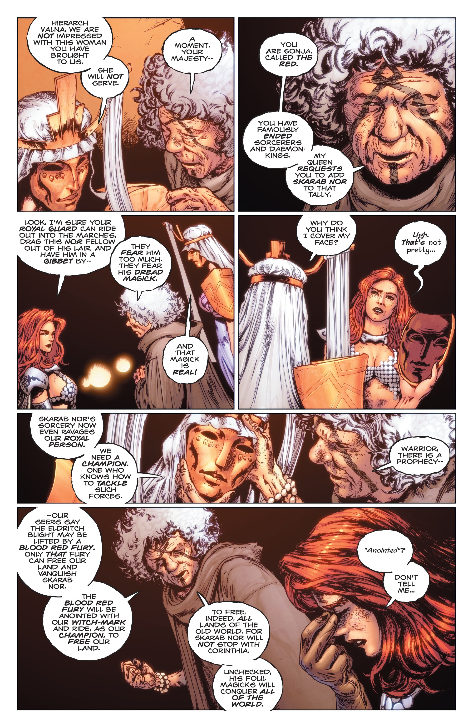 Read online Red Sonja: The Superpowers comic -  Issue # TPB (Part 1) - 12