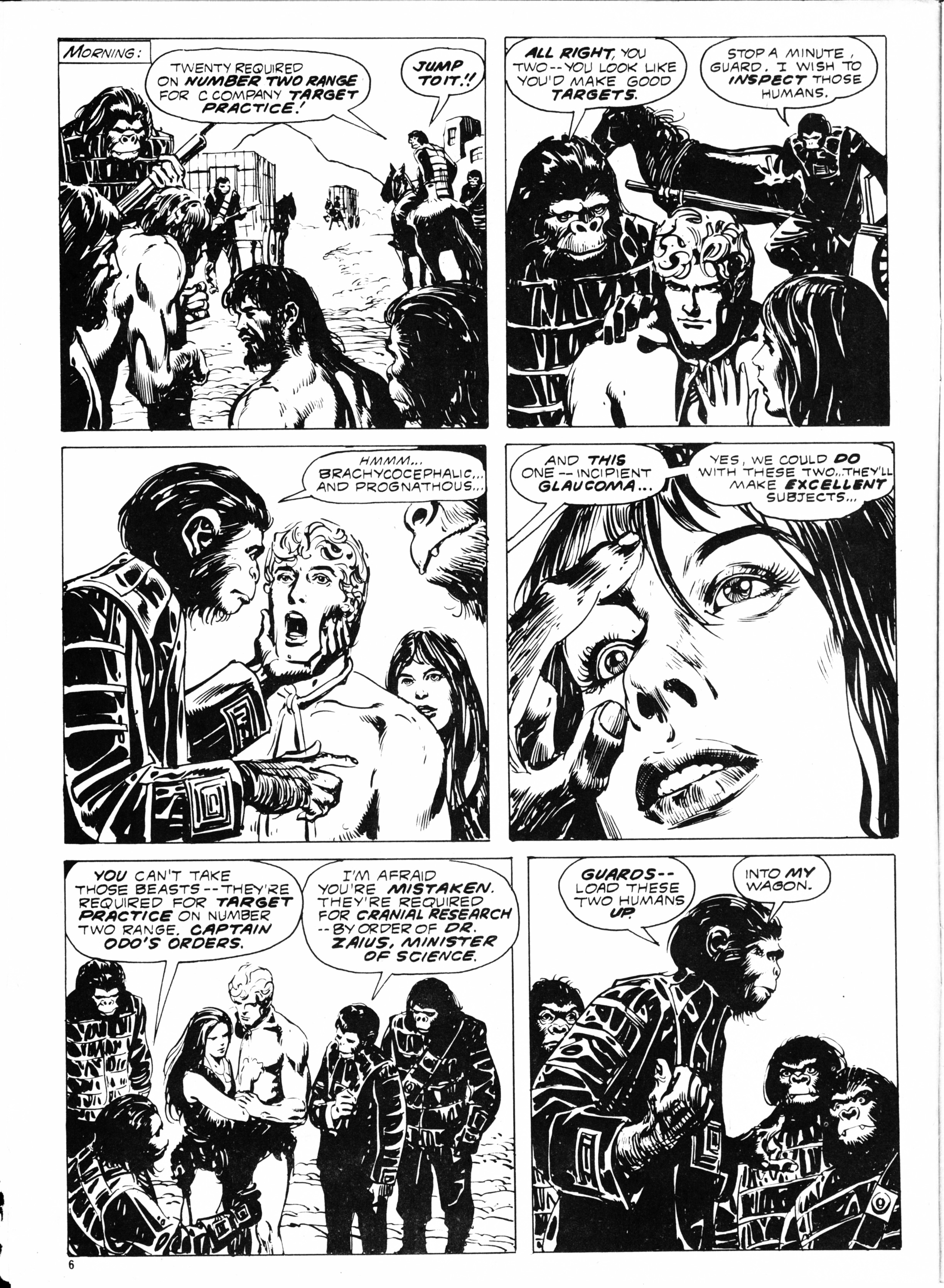 Read online Planet of the Apes (1974) comic -  Issue #38 - 6