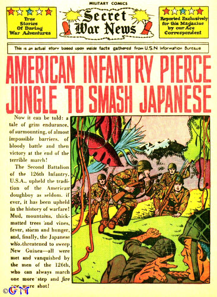 Read online Military Comics comic -  Issue #35 - 52