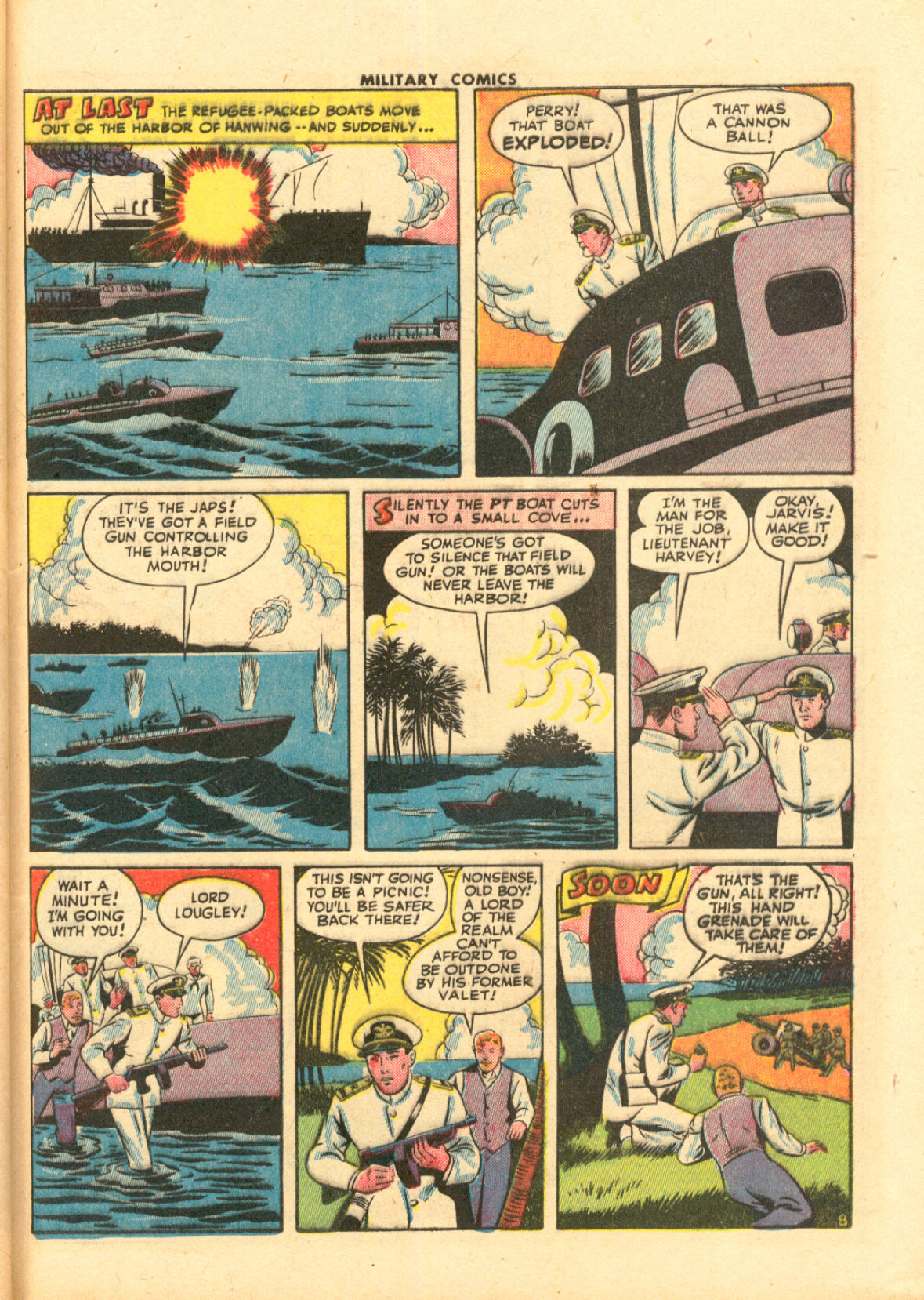 Read online Military Comics comic -  Issue #33 - 49