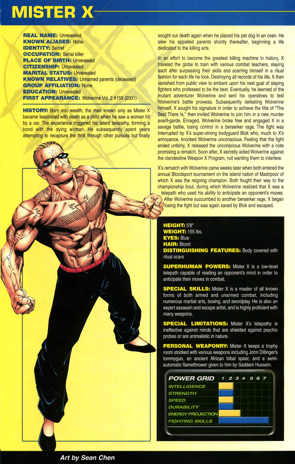 Read online Official Handbook of the Marvel Universe: Wolverine 2004 comic -  Issue # Full - 30