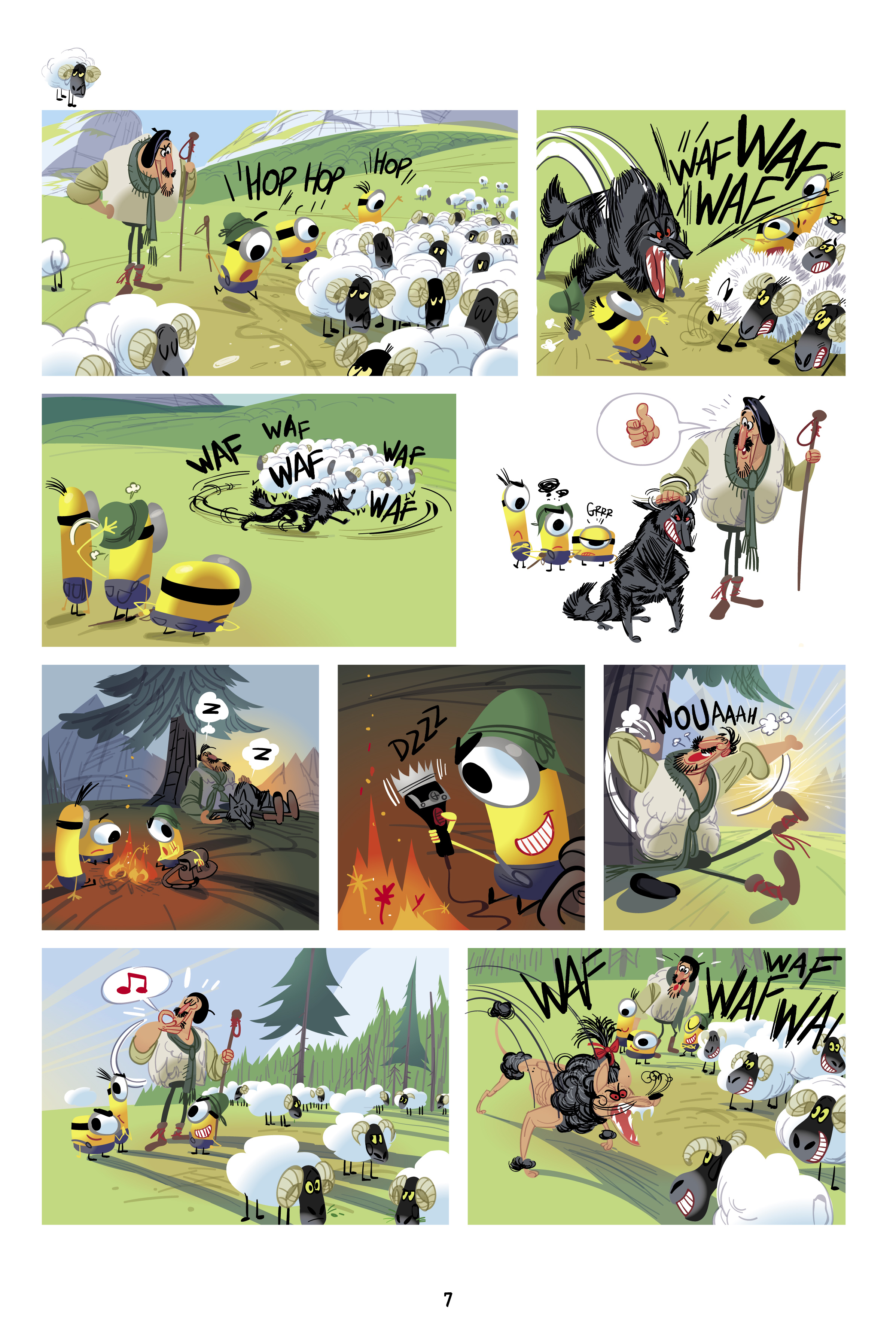 Read online Minions: Paella comic -  Issue # TPB - 9