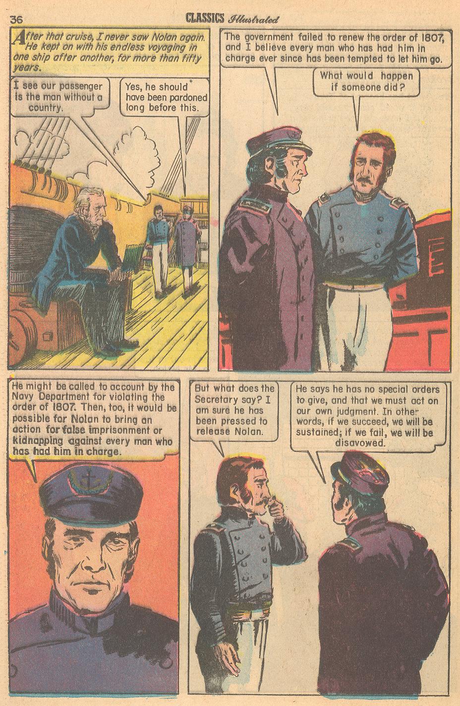 Read online Classics Illustrated comic -  Issue #63 - 38