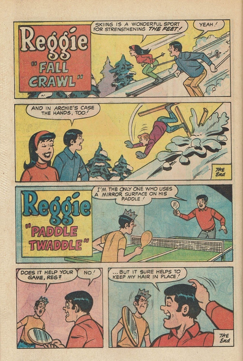 Read online Reggie's Wise Guy Jokes comic -  Issue #21 - 29