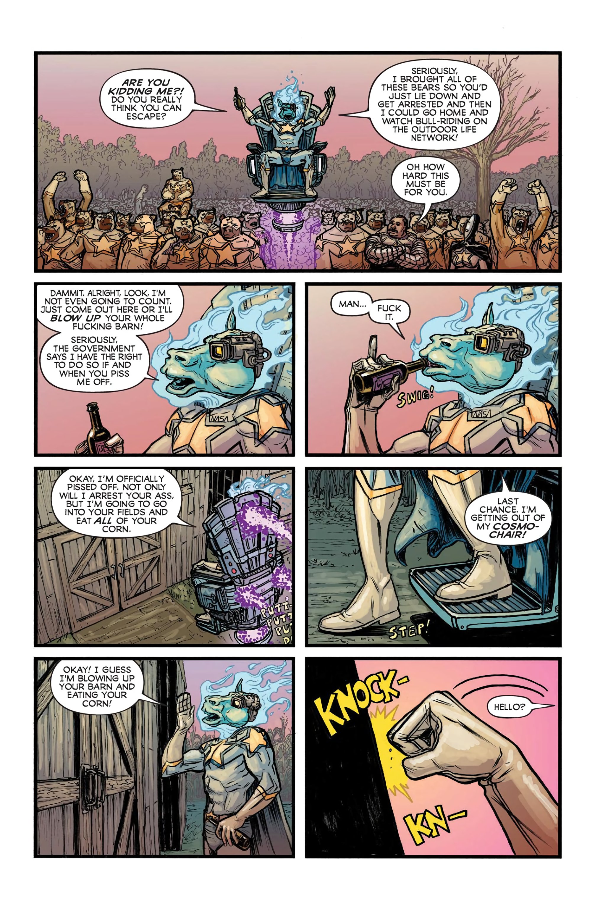 Read online God Hates Astronauts comic -  Issue # _The Omnimegabus (Part 2) - 51