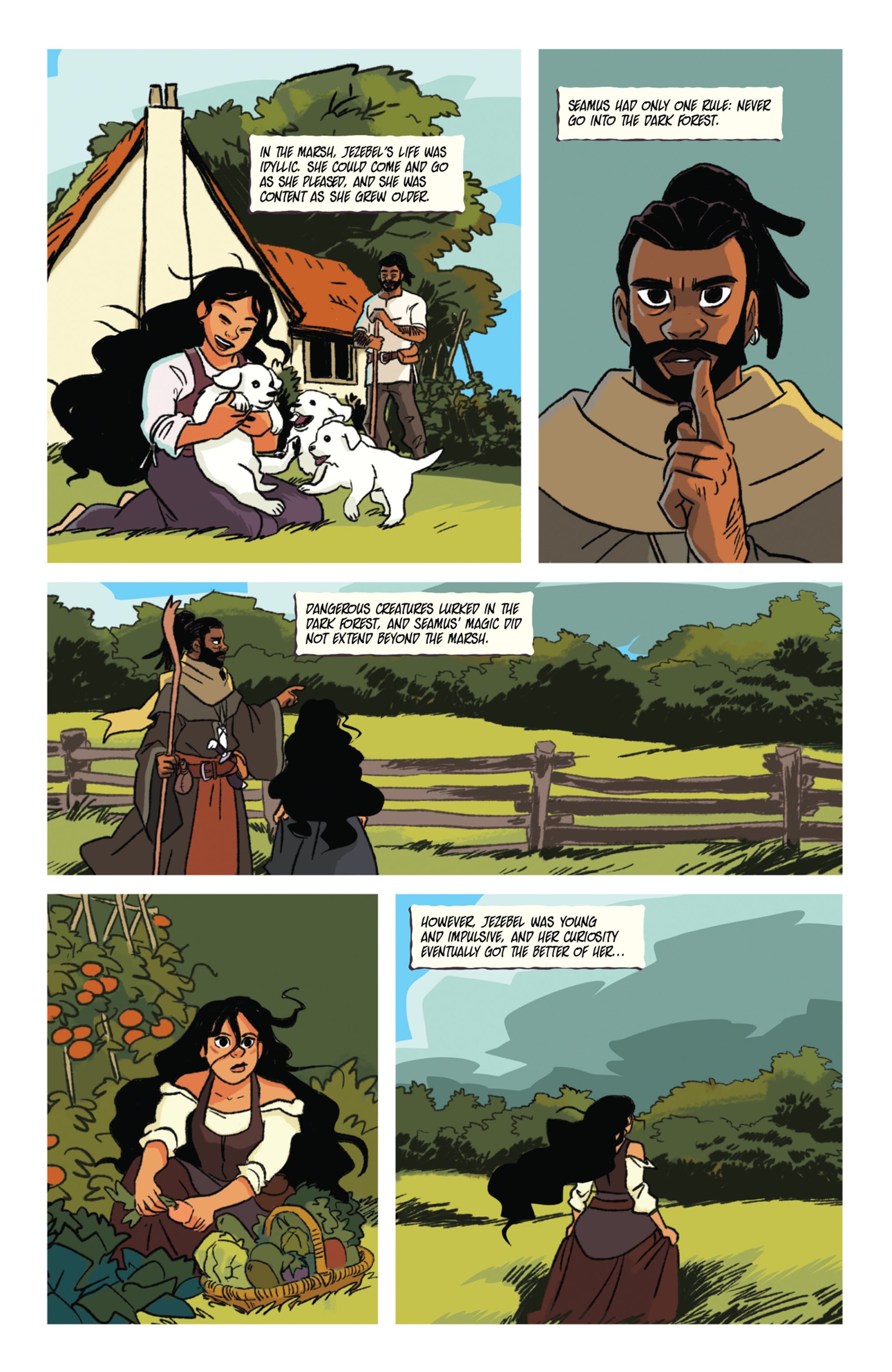 Read online Unicorn Vampire Hunter comic -  Issue #1 - 6