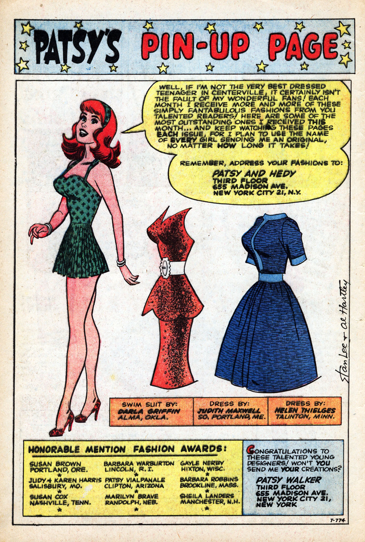 Read online Patsy and Hedy comic -  Issue #71 - 8