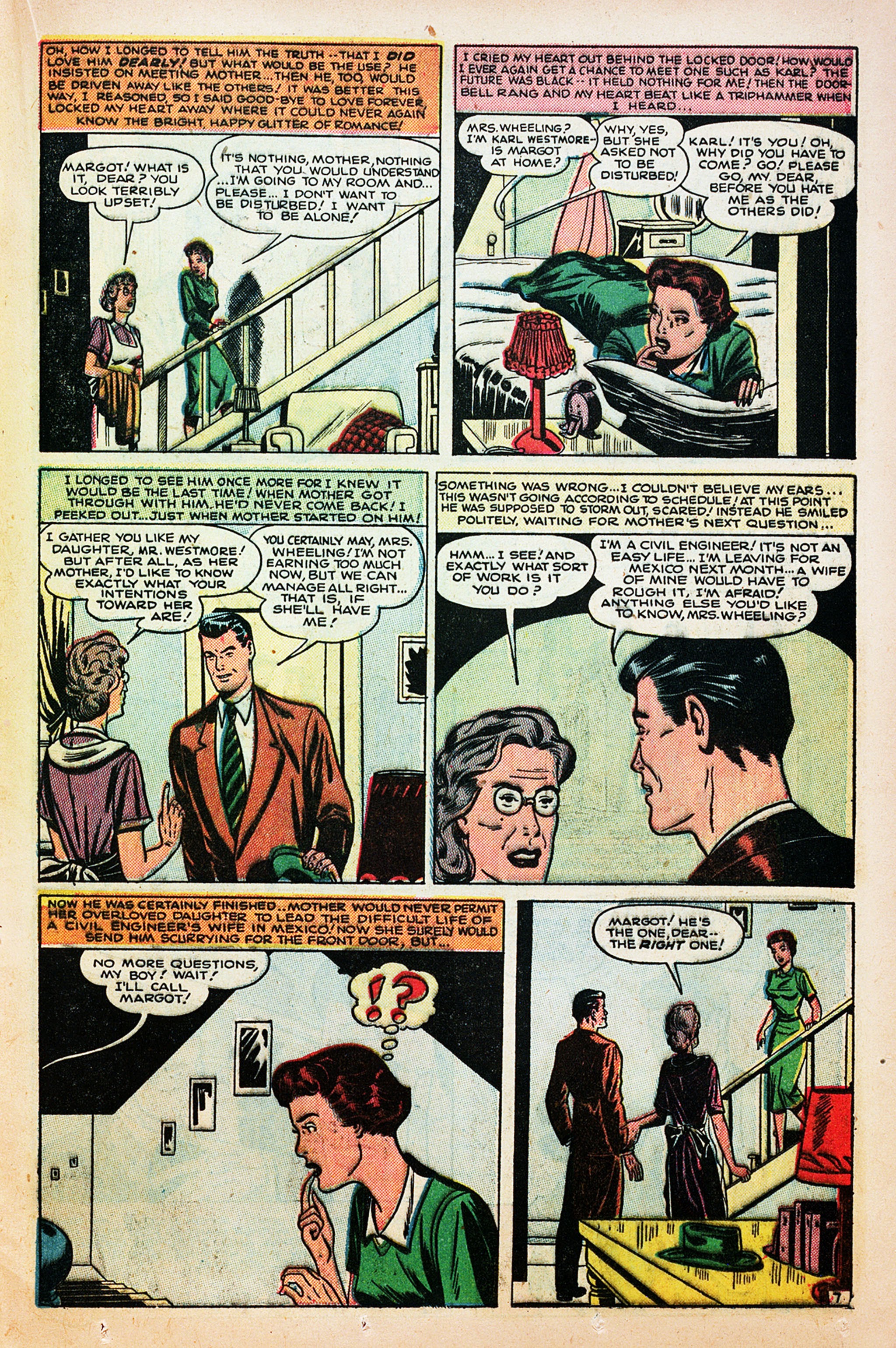 Read online Girl Comics (1949) comic -  Issue #4 - 33