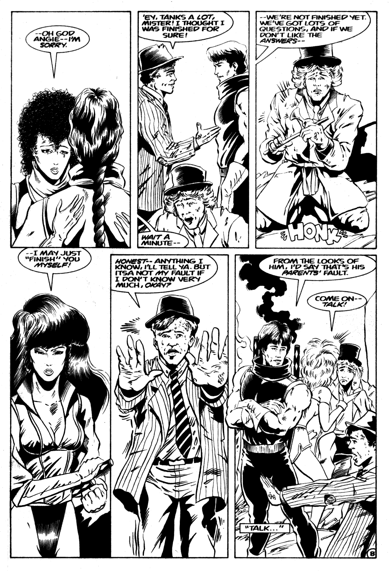 Read online Ex-Mutants (1986) comic -  Issue #7 - 14