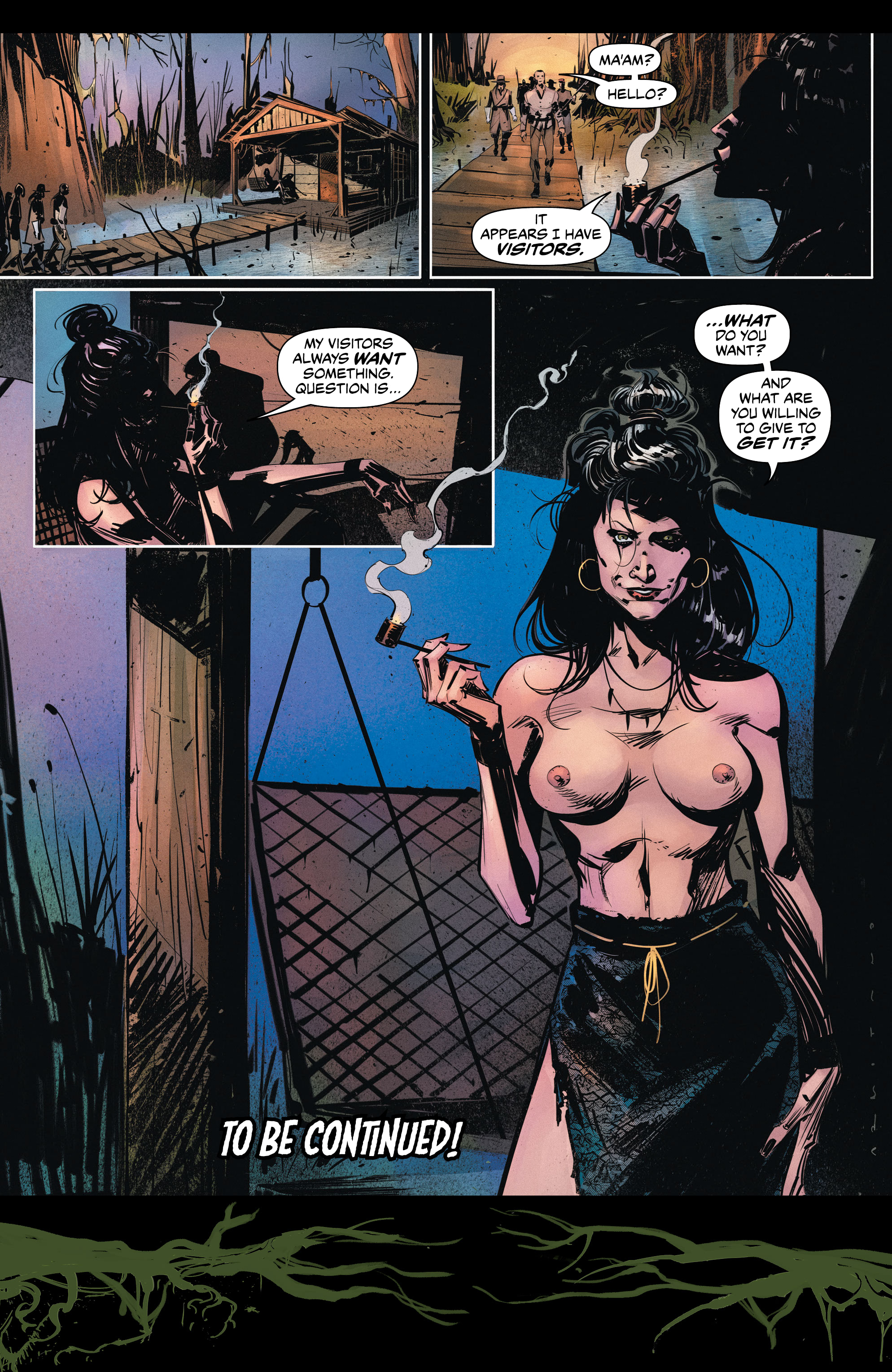 Read online Swamp God comic -  Issue #1 - 16