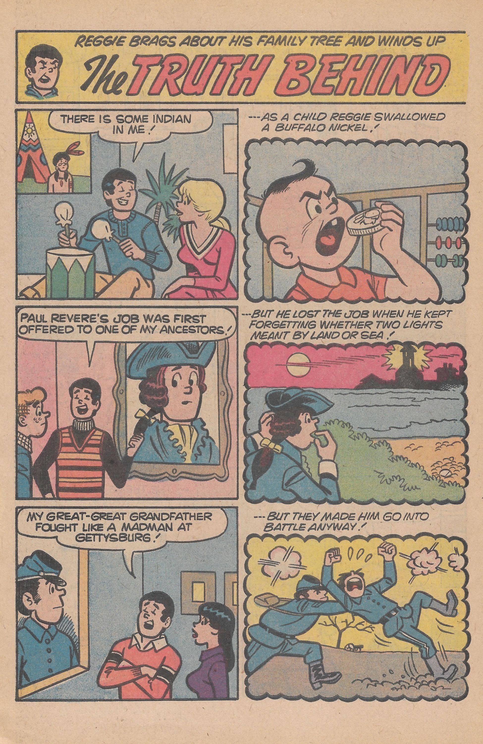 Read online Reggie's Wise Guy Jokes comic -  Issue #45 - 30