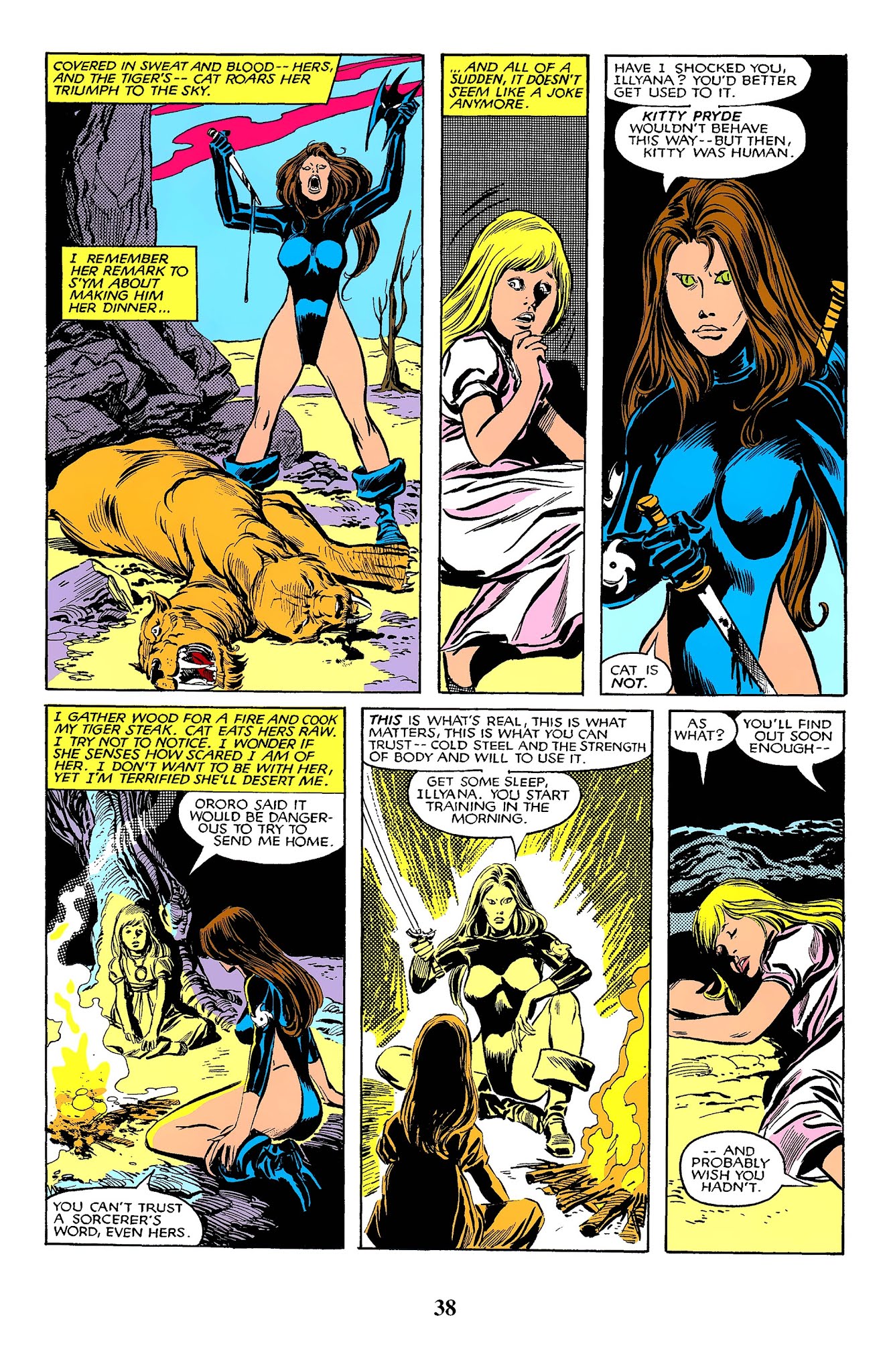 Read online Magik (Illyana and Storm Limited Series) comic -  Issue # _TPB - 39