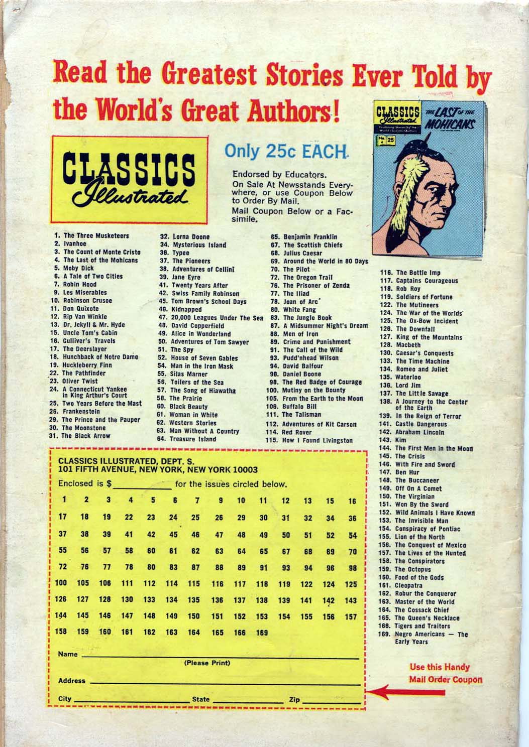 Read online Classics Illustrated comic -  Issue #108 - 52