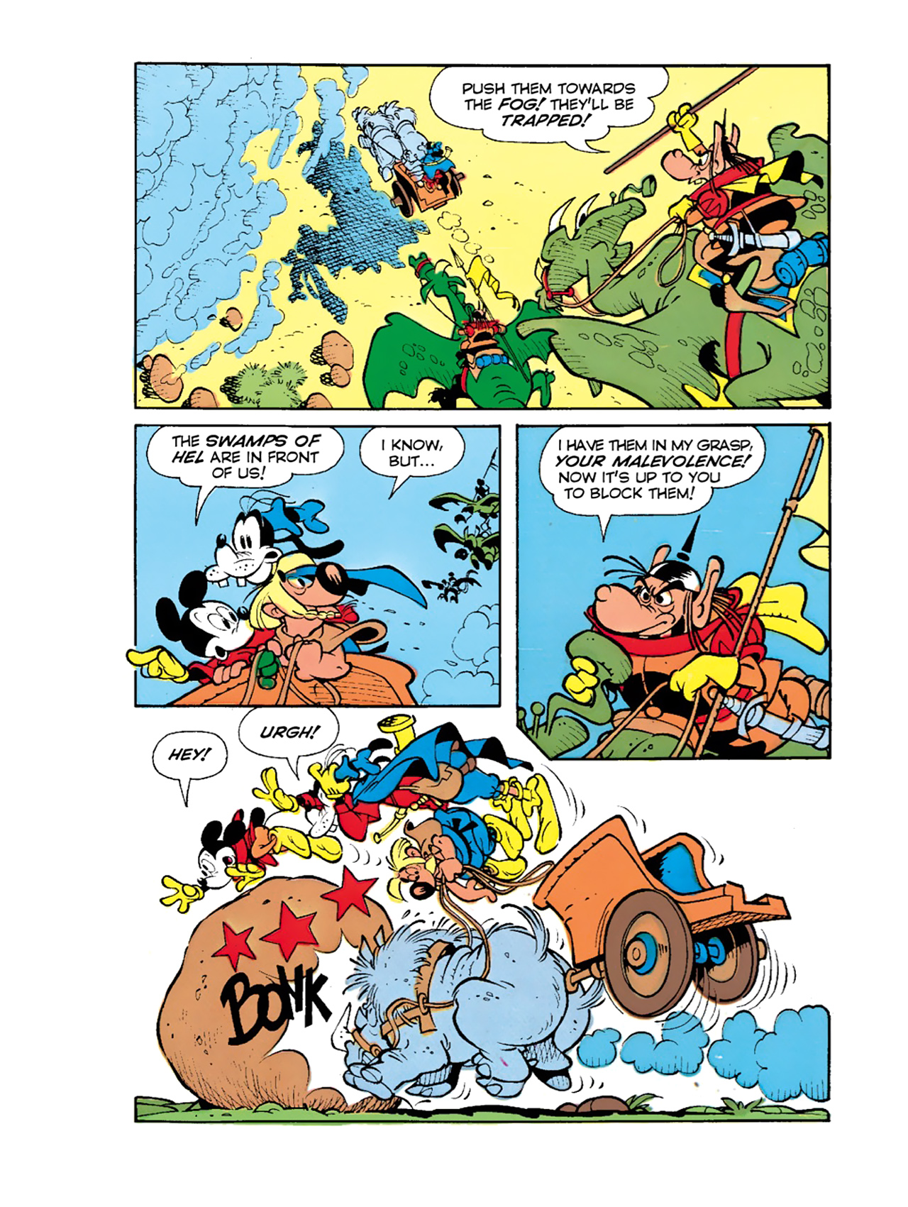 Read online Mickey Mouse in the Sword of Ice comic -  Issue #2 - 13