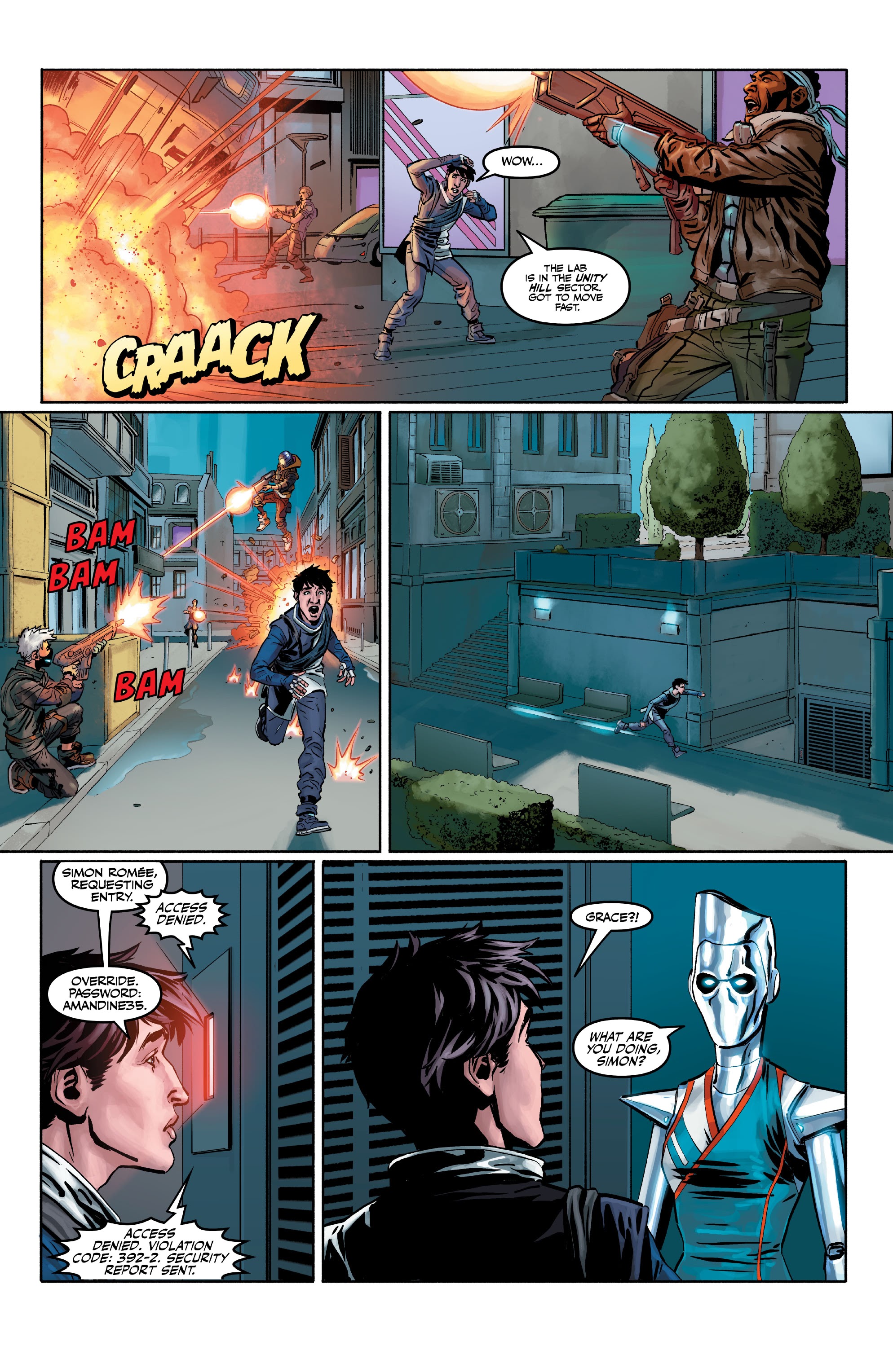Read online HYPER SCAPE comic -  Issue #2 - 6