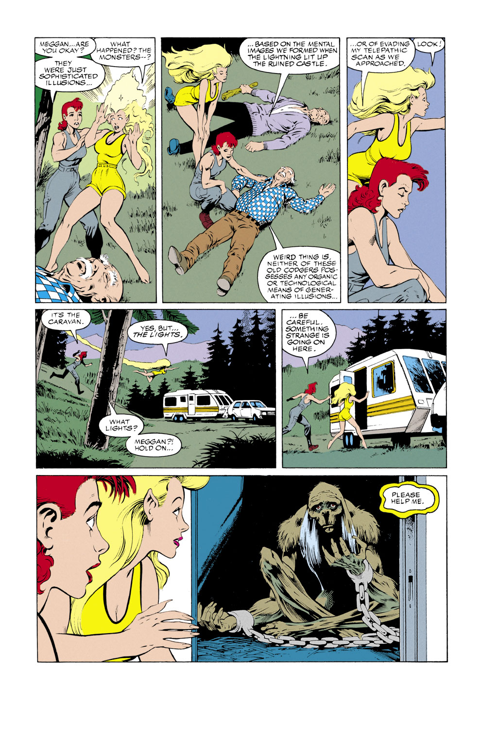 Read online Excalibur (1988) comic -  Issue #46 - 13