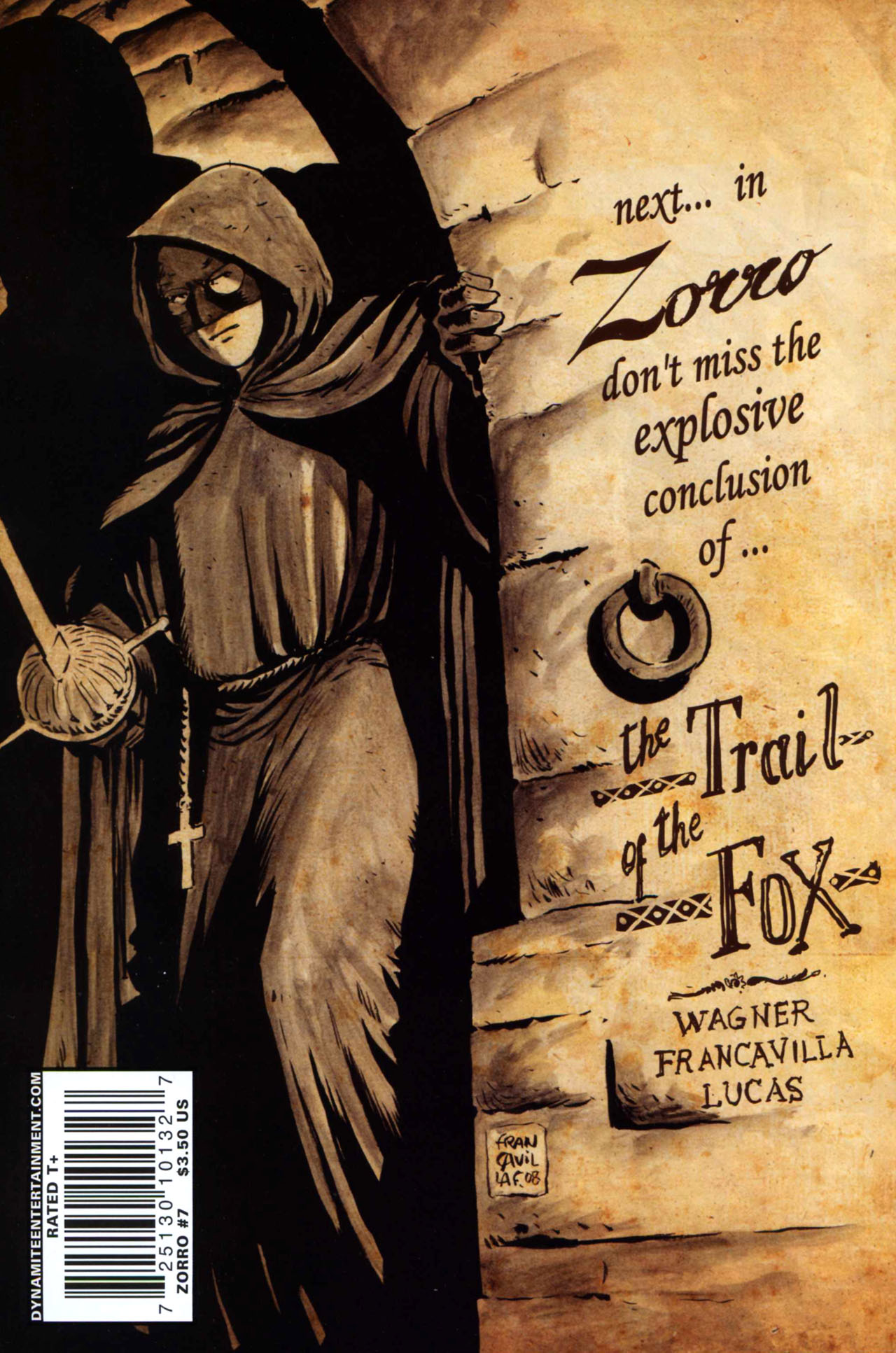 Read online Zorro (2008) comic -  Issue #7 - 25