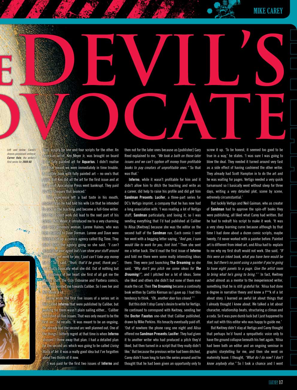 Read online Judge Dredd Megazine (Vol. 5) comic -  Issue #293 - 17