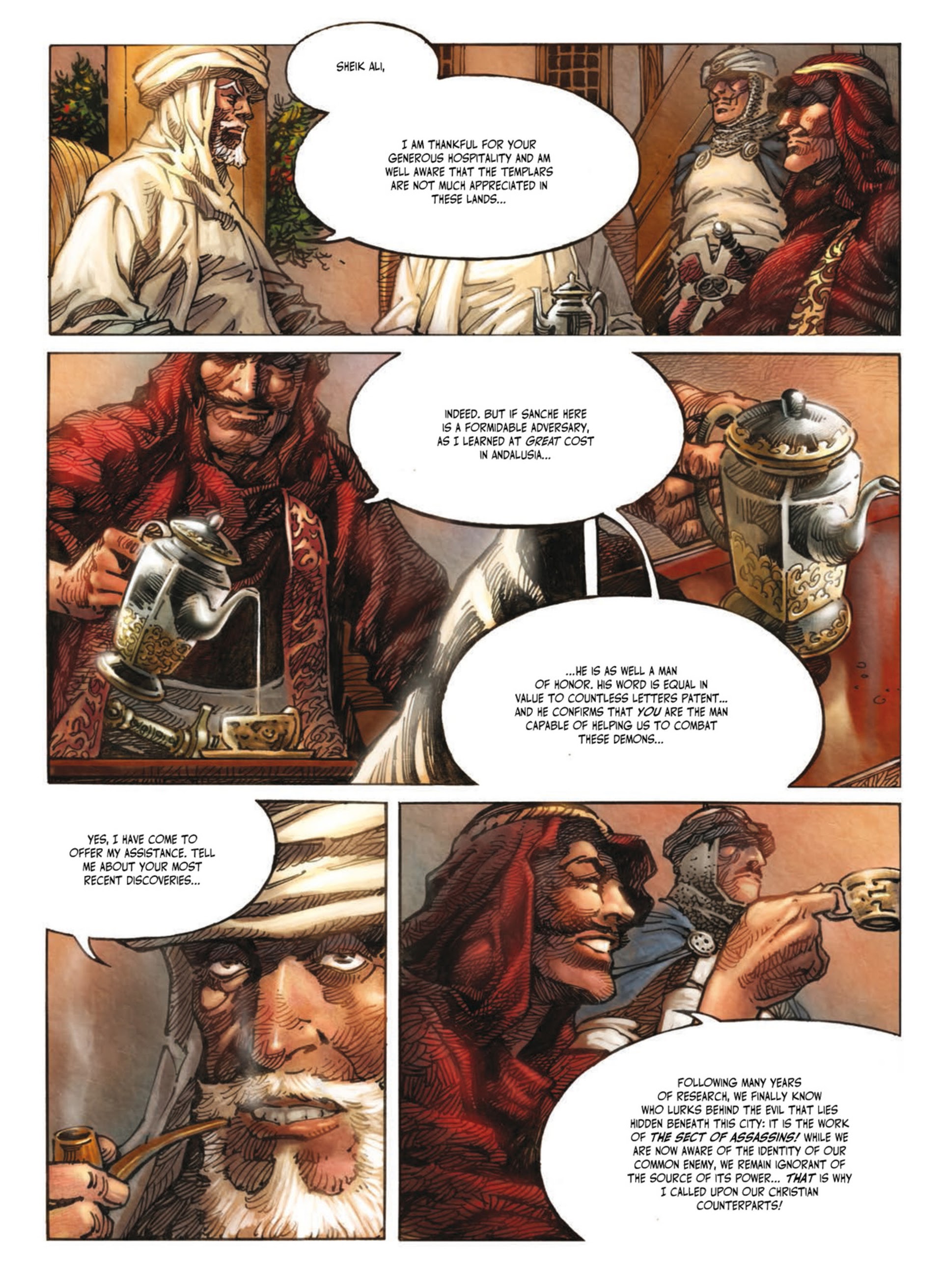 Read online Crusades comic -  Issue #1 - 38