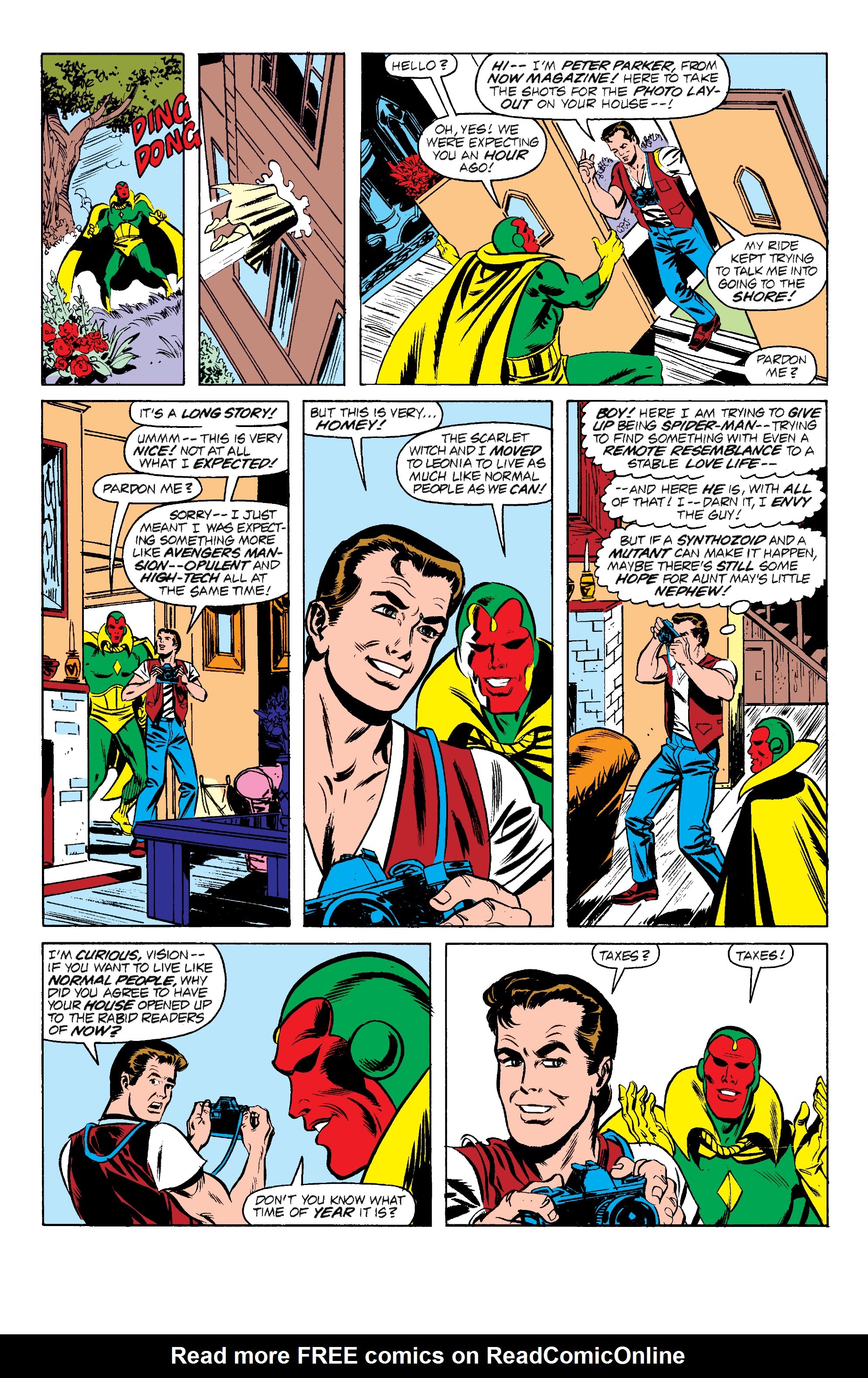 Read online Vision & The Scarlet Witch: The Saga of Wanda and Vision comic -  Issue # TPB (Part 5) - 6