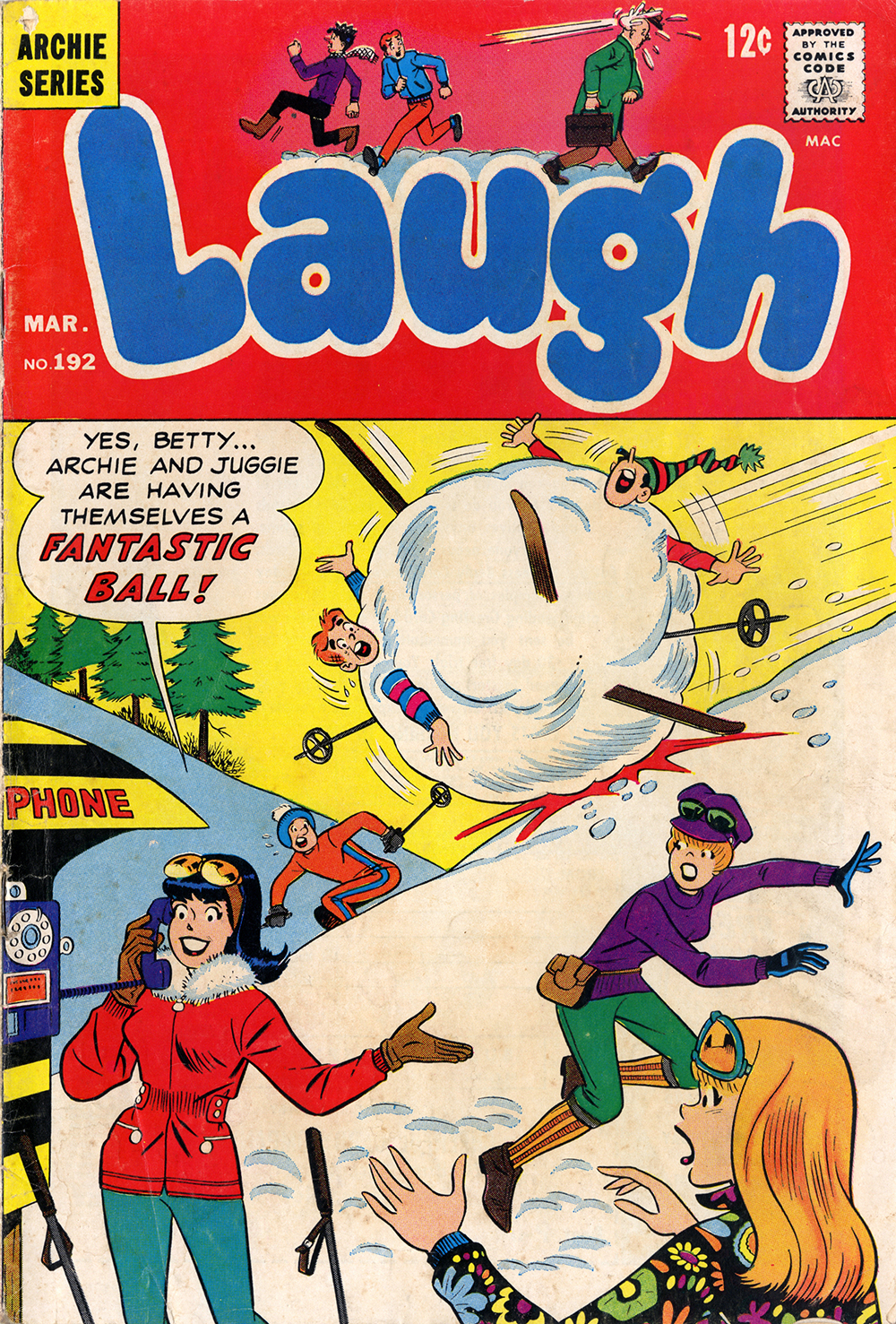 Read online Laugh (Comics) comic -  Issue #192 - 1
