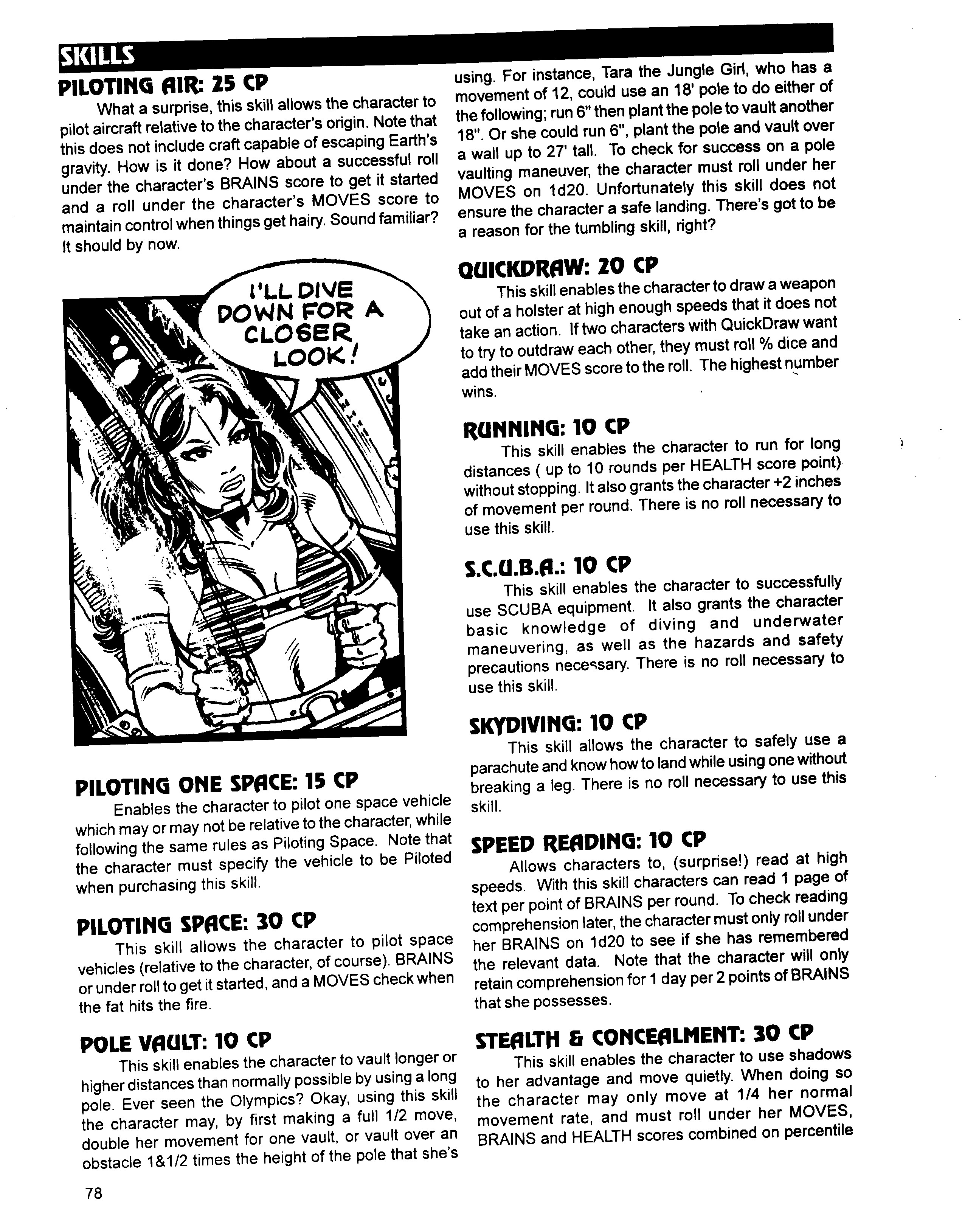 Read online Superbabes: The Femforce Role-Playing Game comic -  Issue # TPB - 80