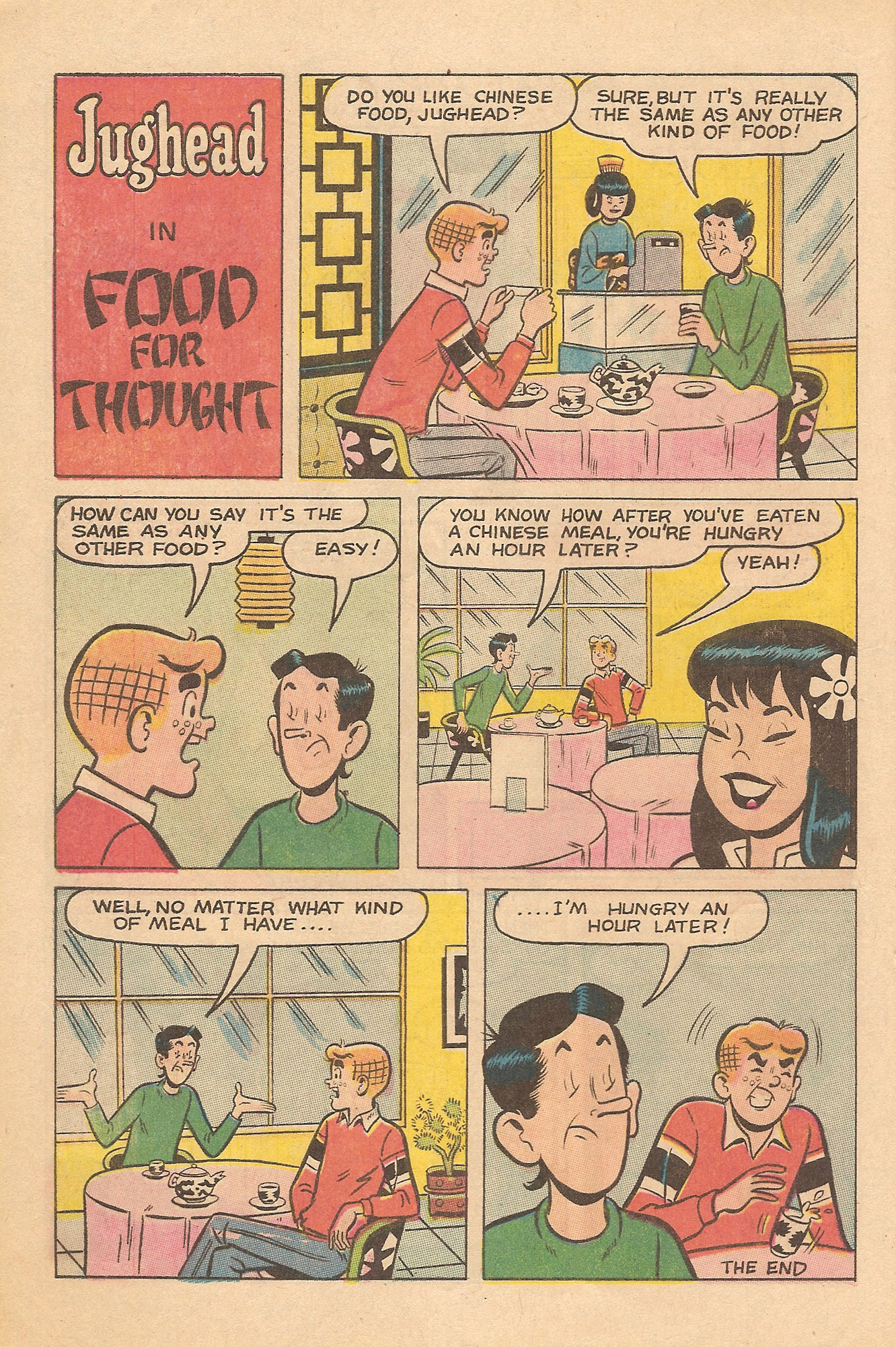 Read online Jughead's Jokes comic -  Issue #22 - 30