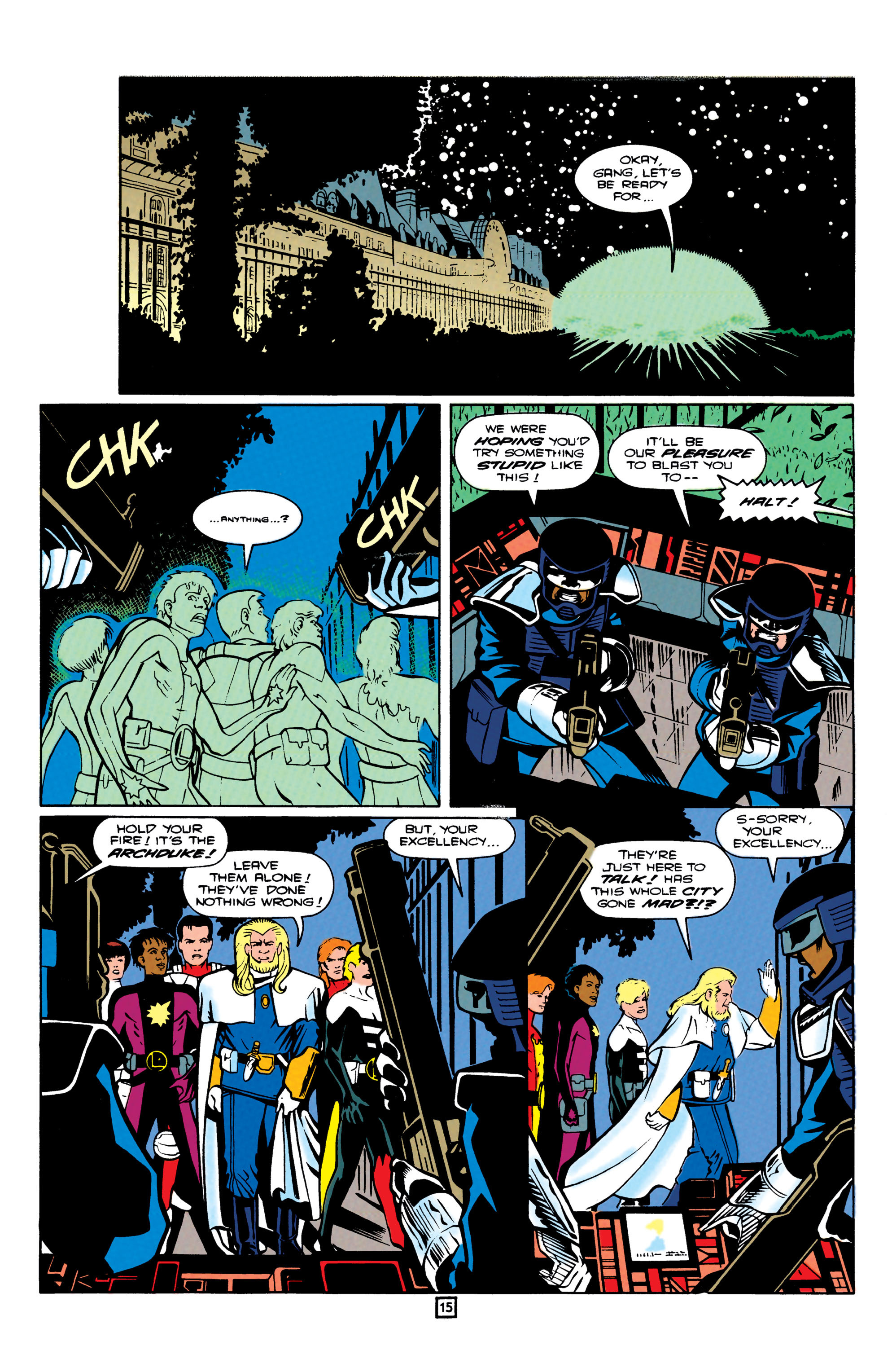 Read online Legionnaires comic -  Issue #13 - 16