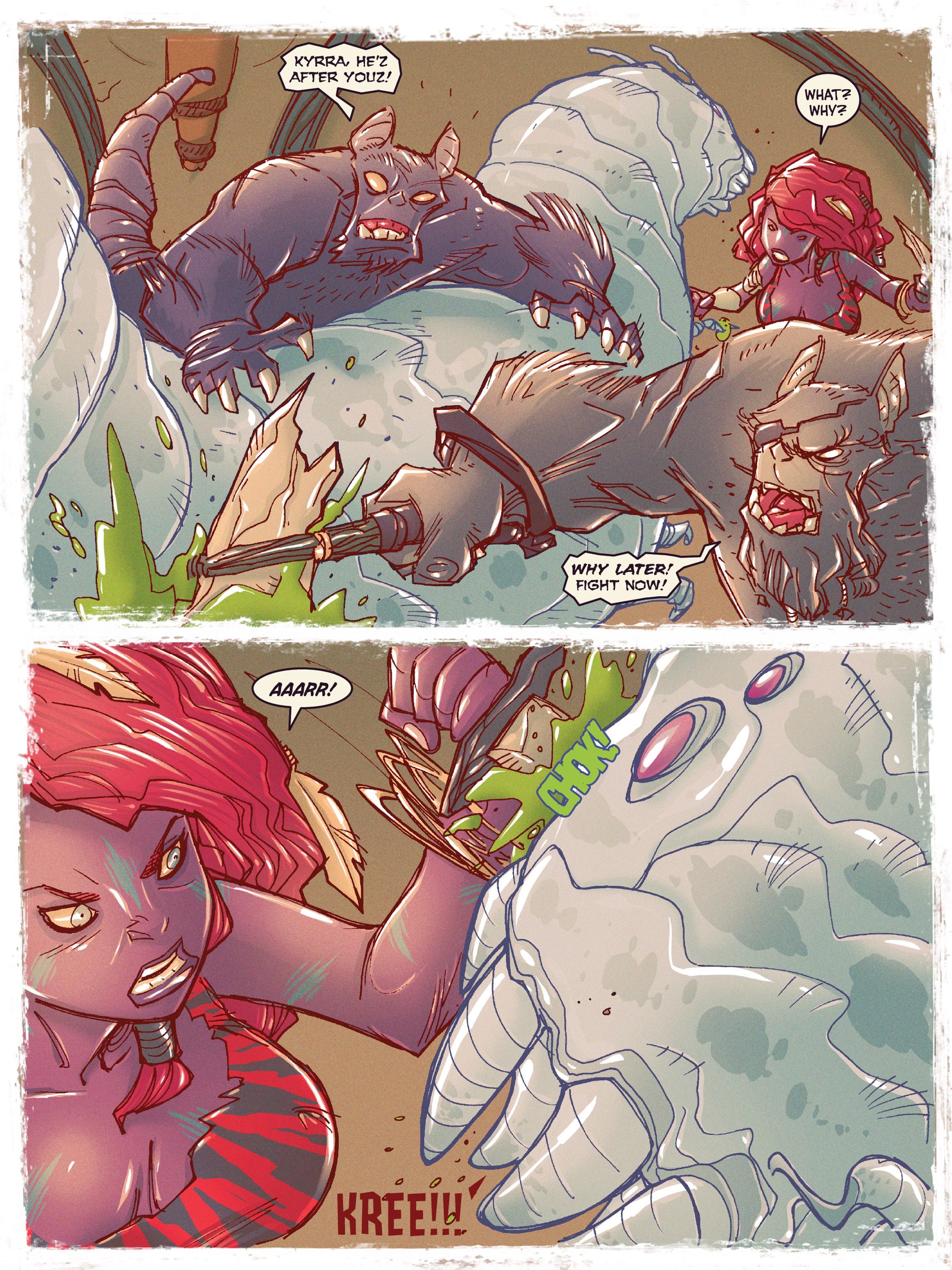 Read online Kyrra: Alien Jungle Girl comic -  Issue #4 - 6