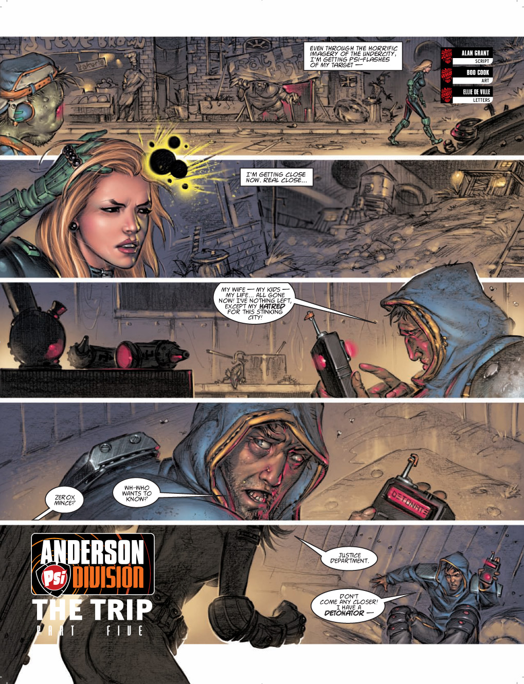 Read online Judge Dredd Megazine (Vol. 5) comic -  Issue #313 - 23