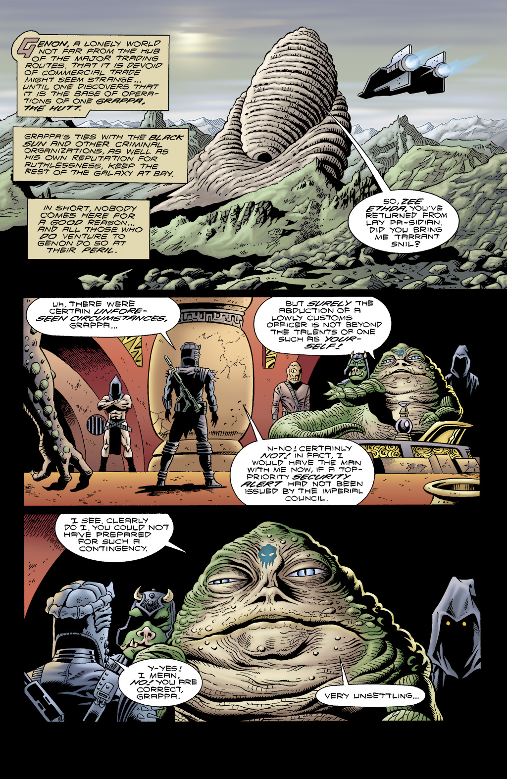 Read online Star Wars: Crimson Empire II - Council of Blood comic -  Issue #1 - 12