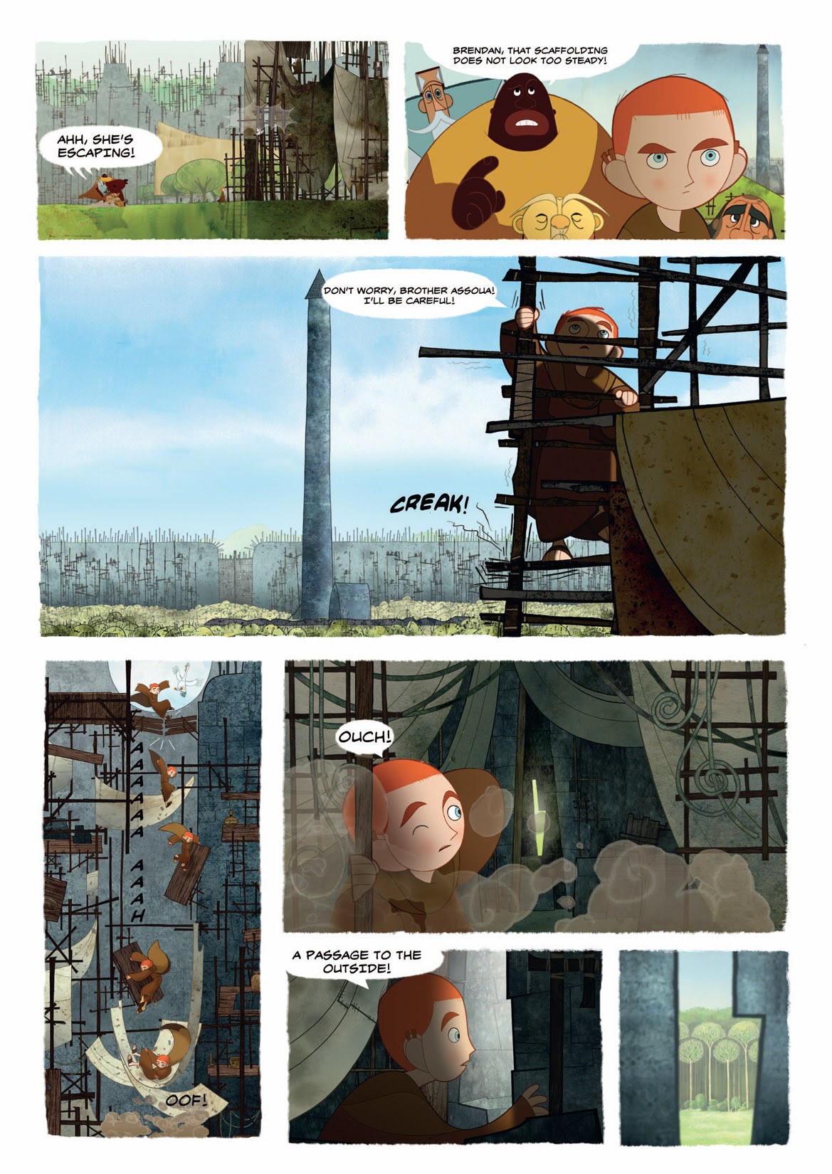 Read online The Secret Of Kells comic -  Issue # TPB - 16