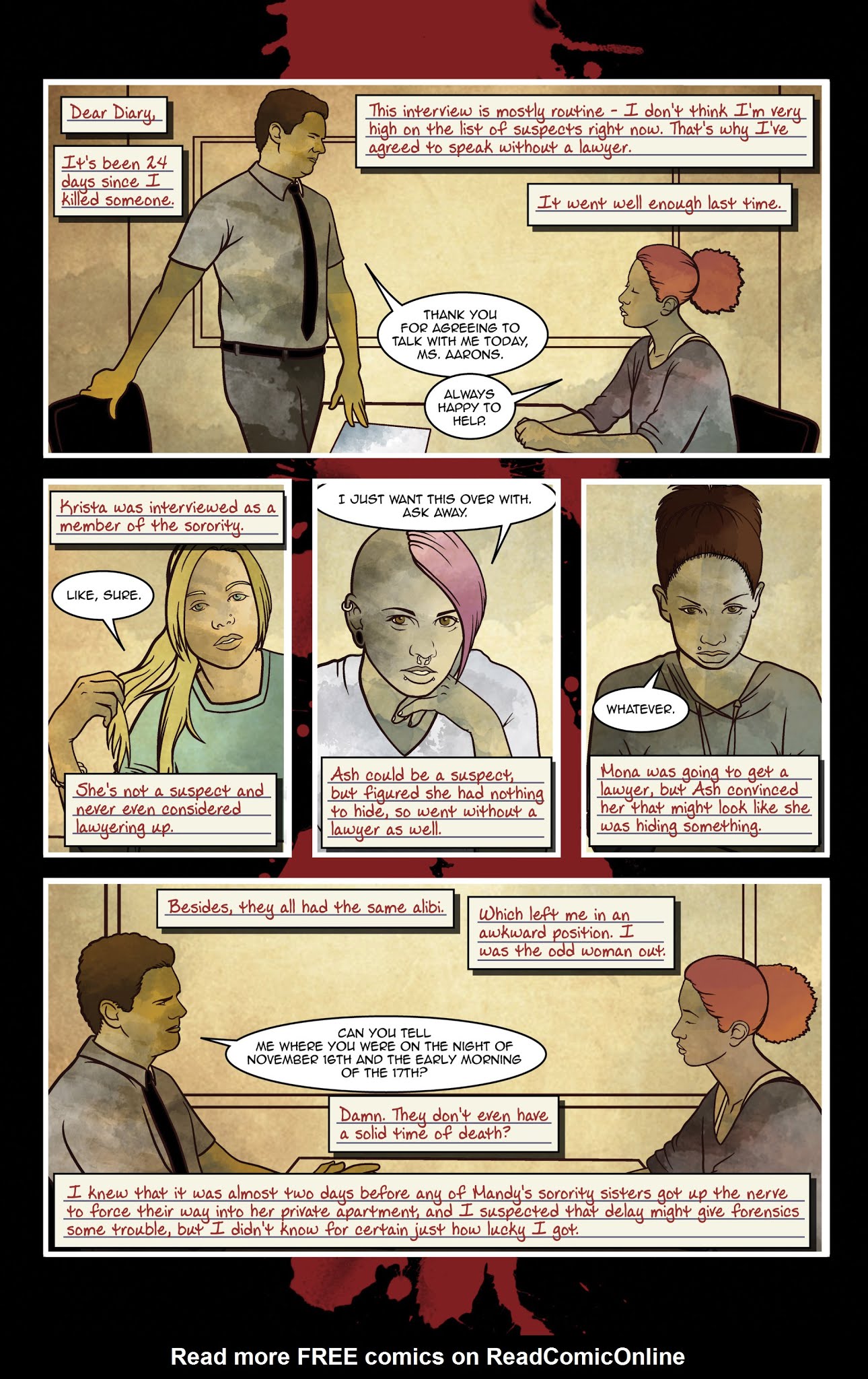 Read online A Voice In The Dark: Get Your Gun comic -  Issue #2 - 10