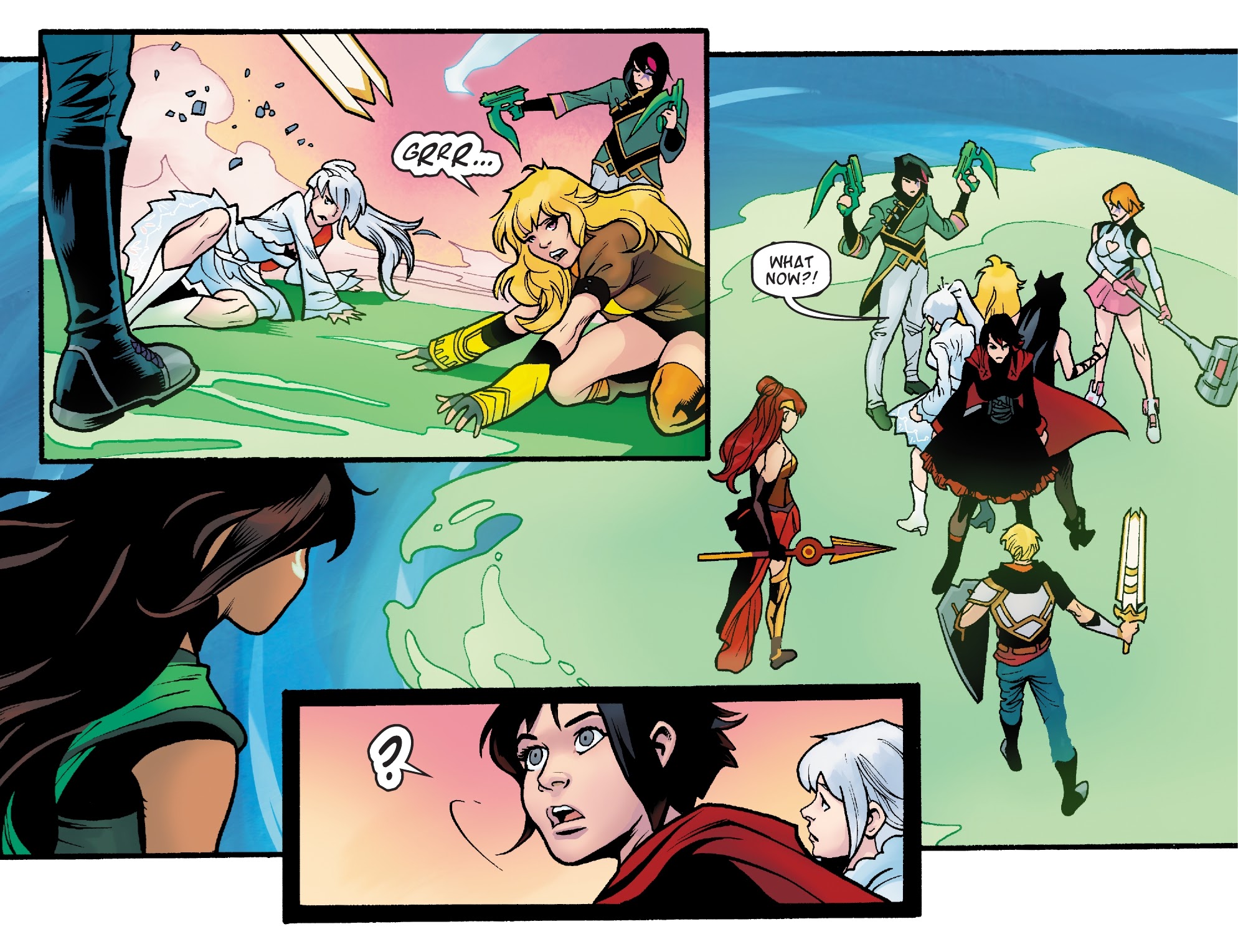 Read online RWBY/Justice League comic -  Issue #12 - 7