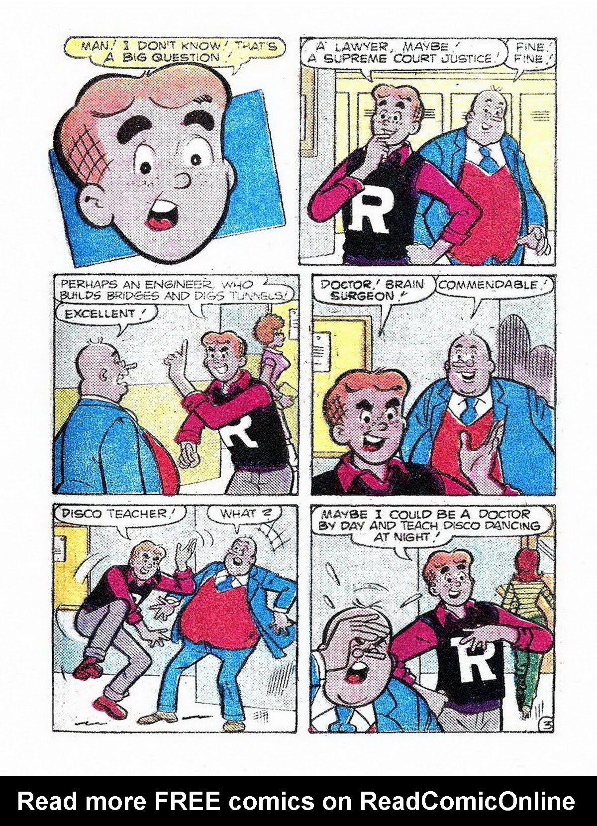 Read online Archie's Double Digest Magazine comic -  Issue #25 - 228