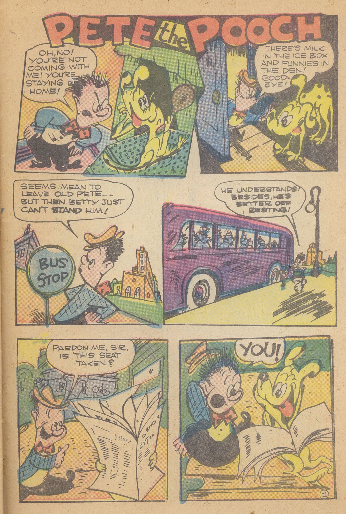 Read online Milt Gross Funnies comic -  Issue #2 - 34