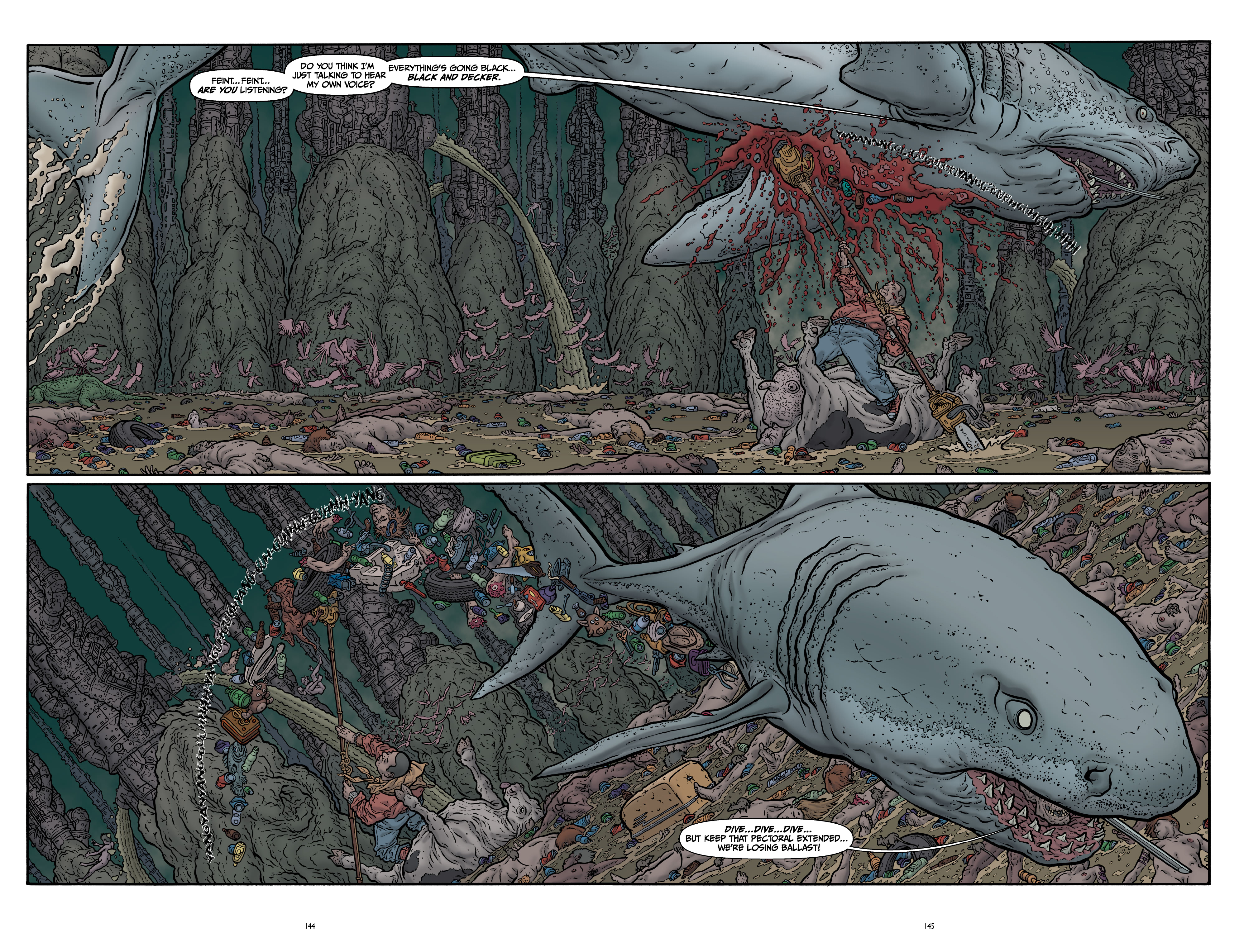 Read online Shaolin Cowboy comic -  Issue # _Start Trek (Part 2) - 14
