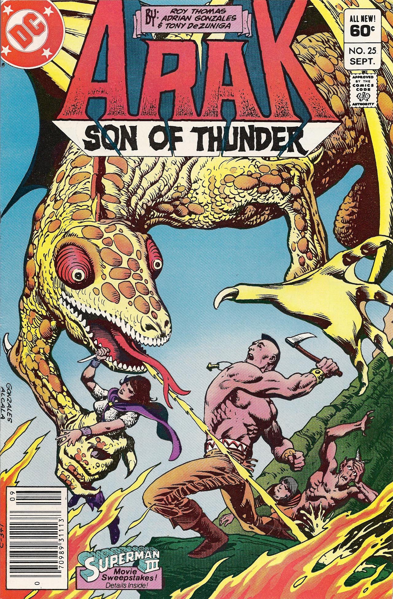 Read online Arak Son of Thunder comic -  Issue #25 - 1