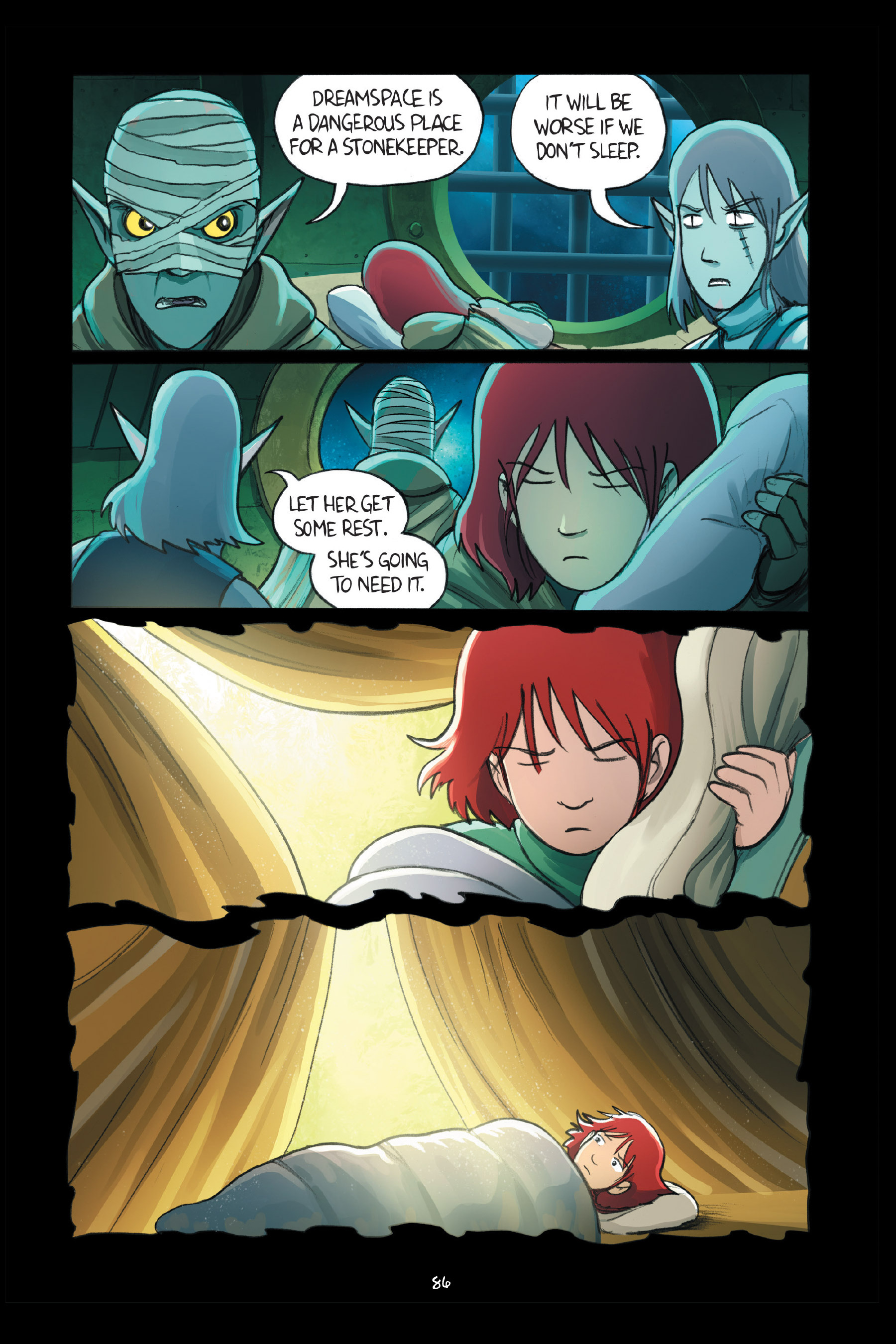 Read online Amulet comic -  Issue #7 - 87