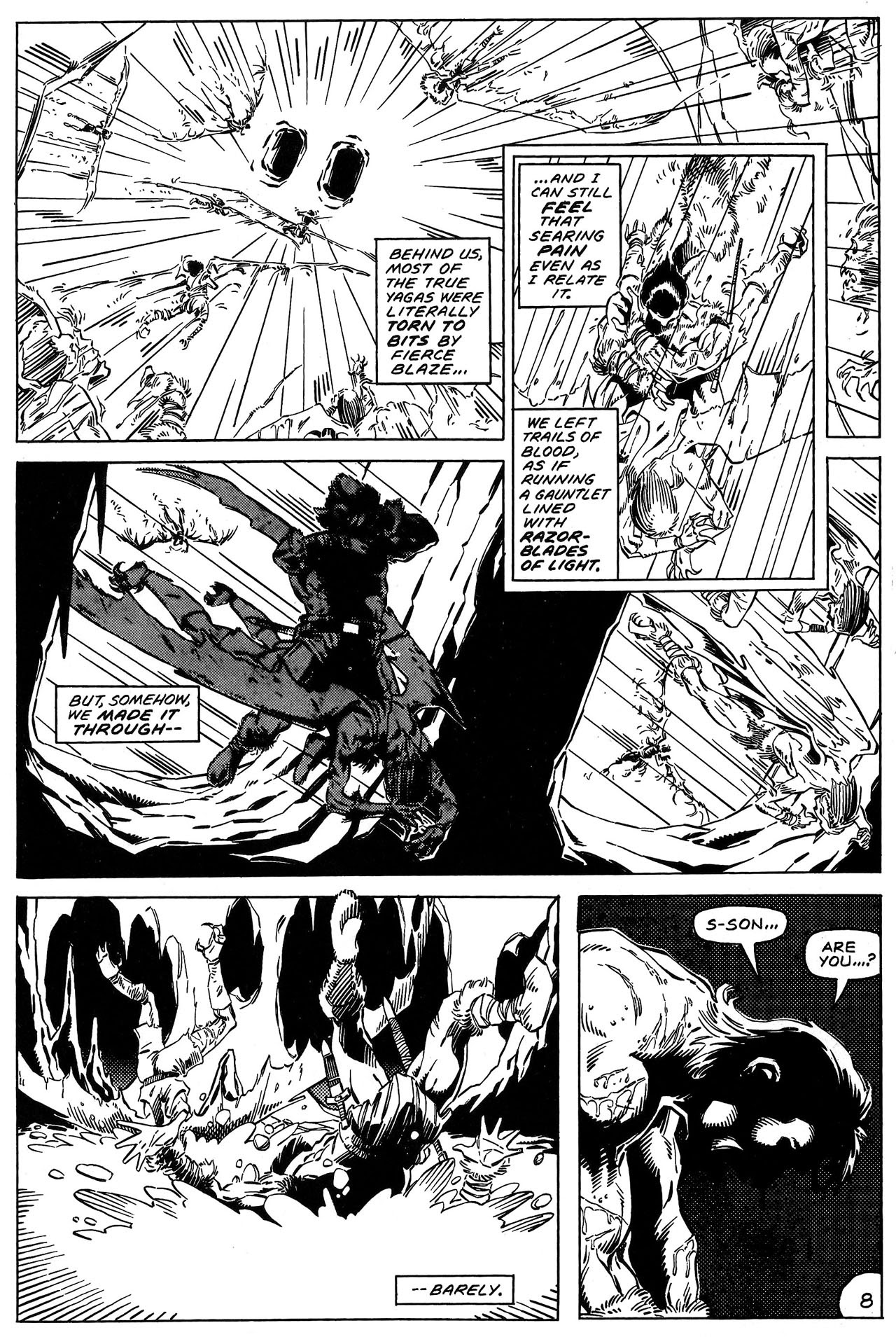 Read online Ironhand of Almuric comic -  Issue #4 - 9