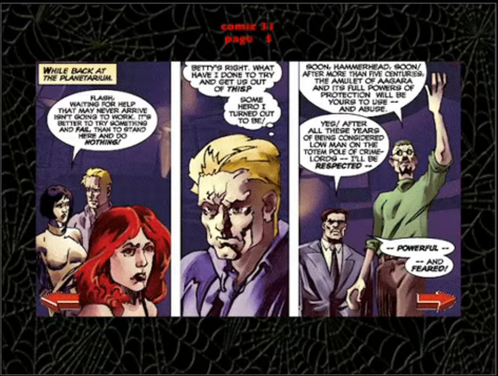 Read online Stan Lee Presents Spider-Man Cybercomic comic -  Issue #31 - 7